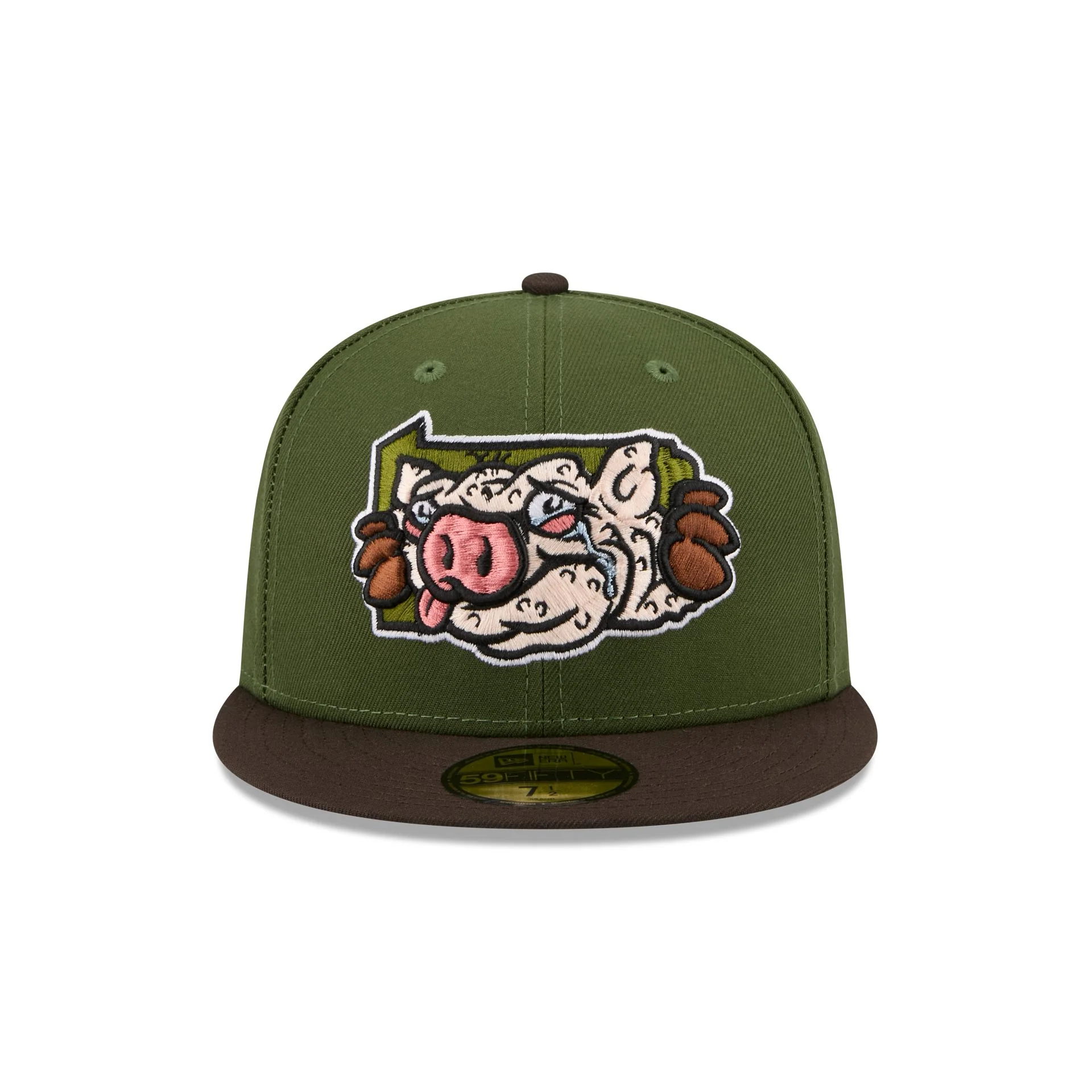 Lehigh Valley IronPigs Theme Night Green 59FIFTY Fitted Hat - Image 2