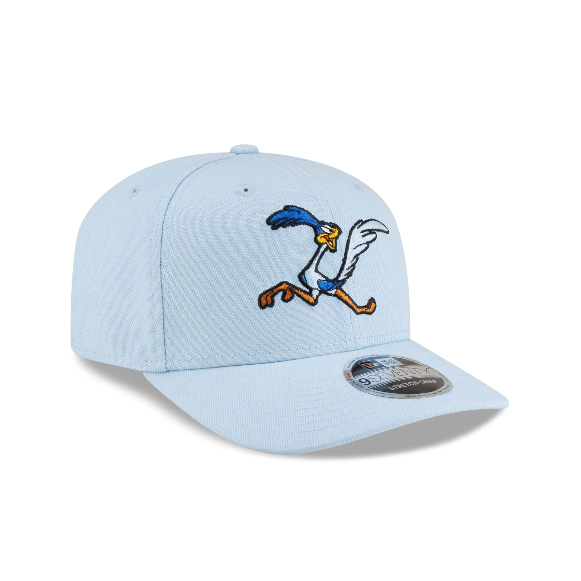 Looney Tunes Road Runner Light Blue 9SEVENTY Stretch-Snap Hat - Image 3