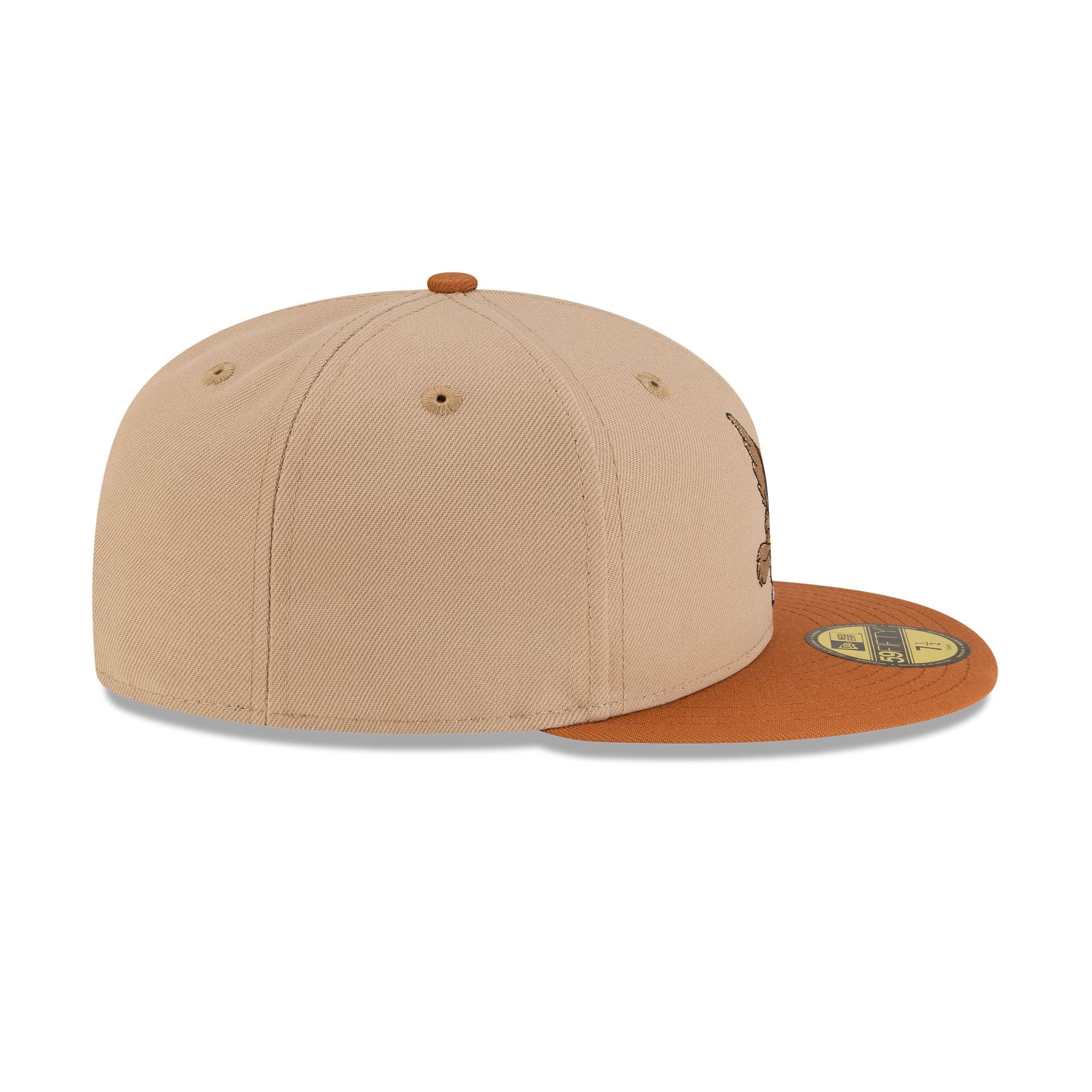 Looney Tunes Wile E. Coyote Camel Brown 59FIFTY Fitted Hat - Image 5