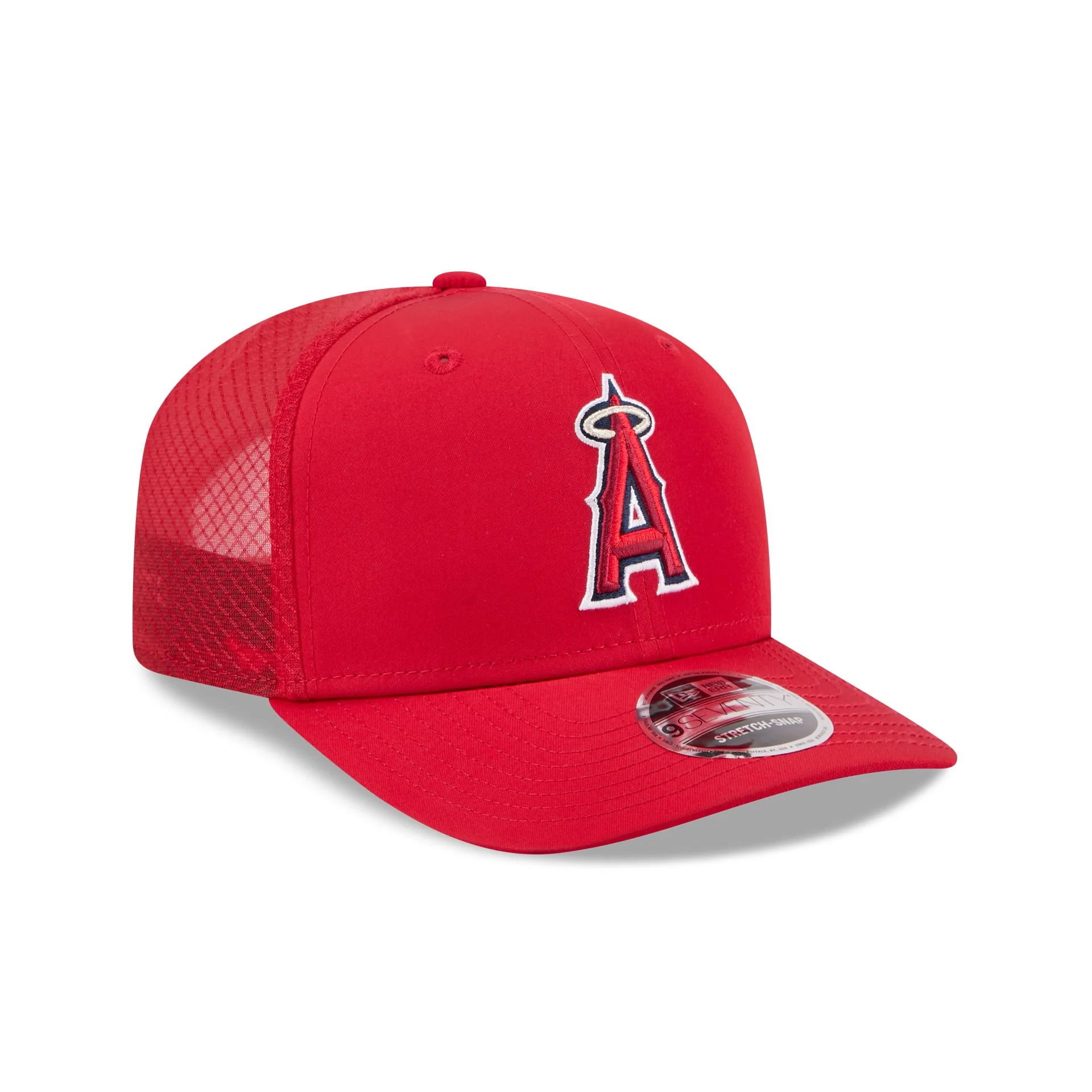 Los Angeles Angels 2026 Batting Practice Fan Pack 9SEVENTY Stretch-Snap Hat - Image 3