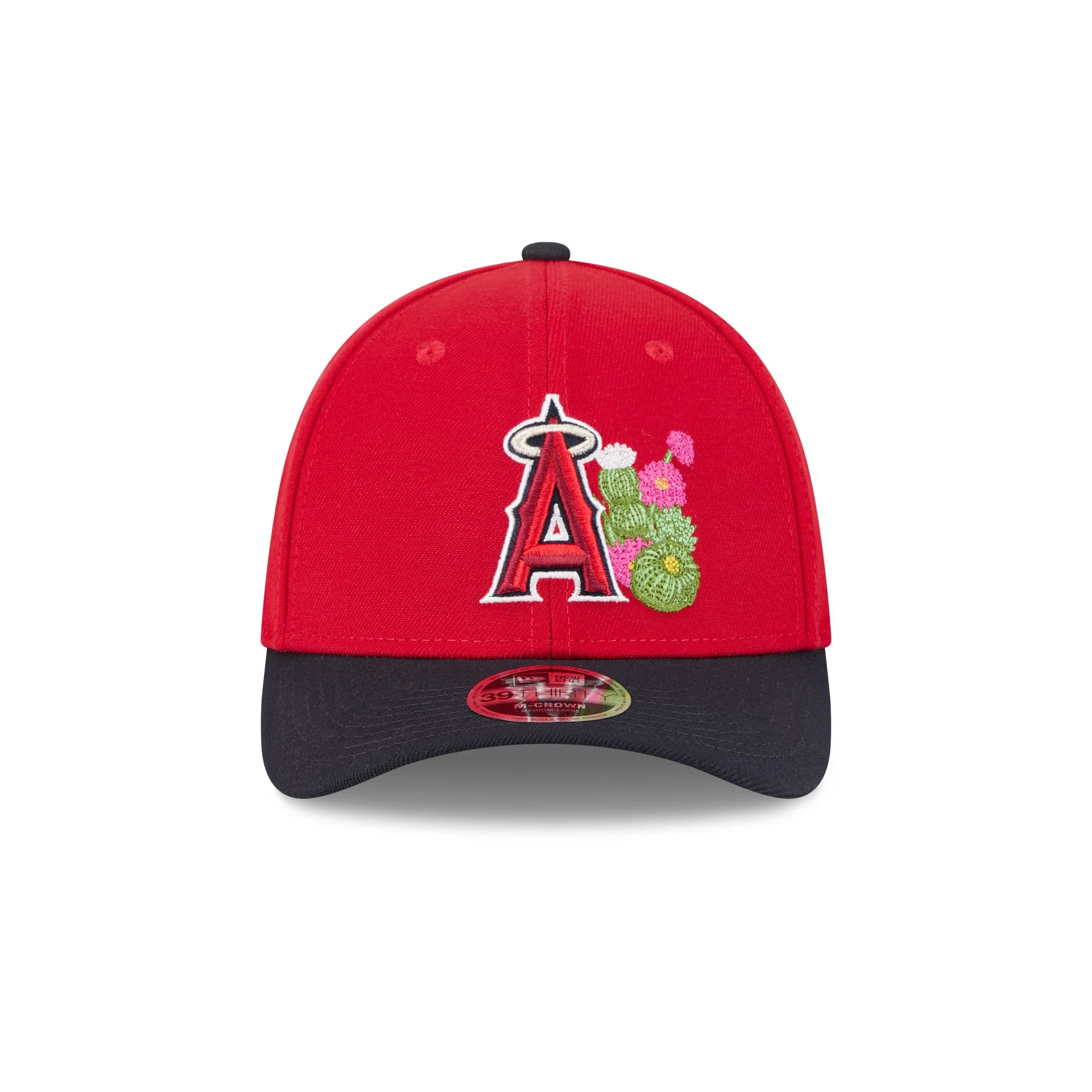 Los Angeles Angels 2026 Spring Training 39THIRTY M-Crown Stretch Fit Hat - Image 2