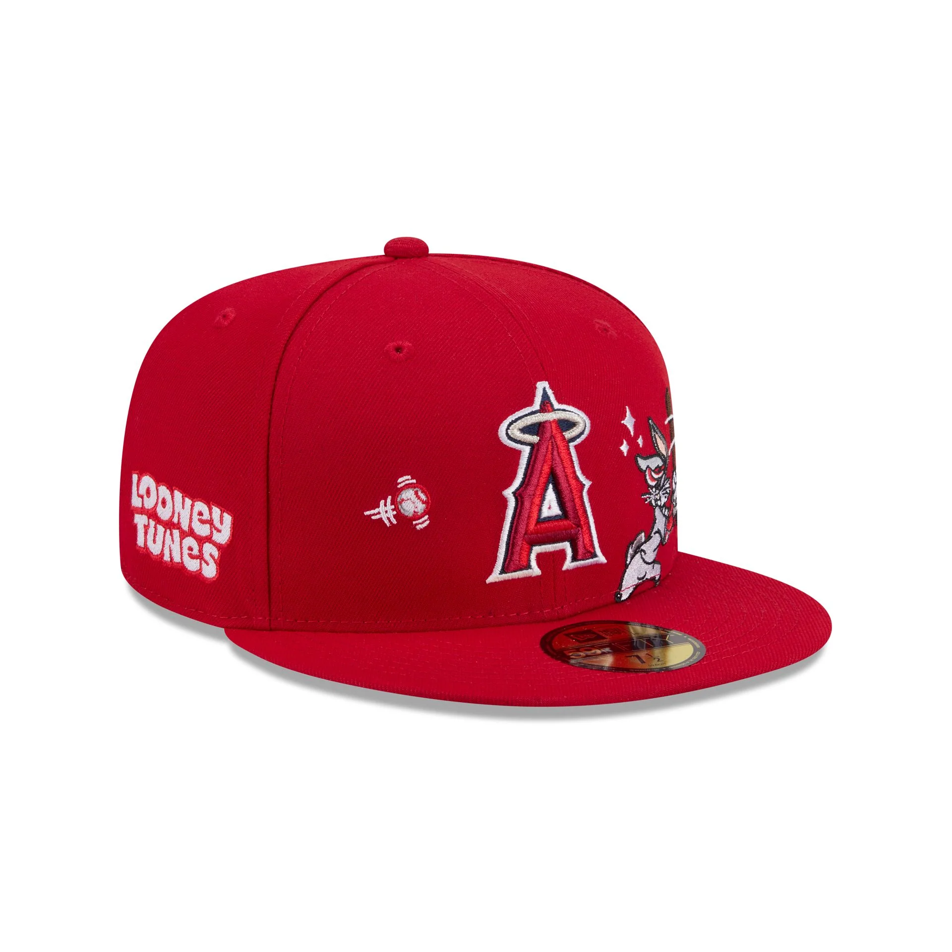 Los Angeles Angels Bugs Bunny Swing 59FIFTY Fitted Hat - Image 3