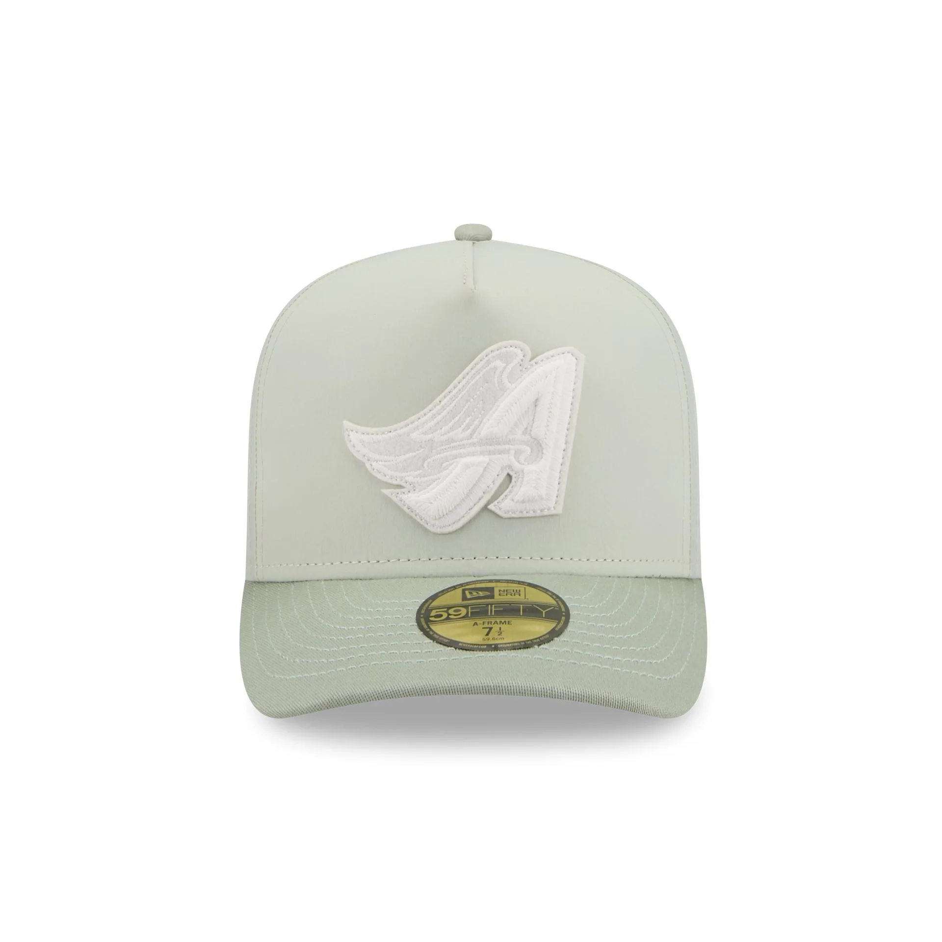 Los Angeles Angels Crinkle 59FIFTY A-Frame Fitted Hat - Image 2