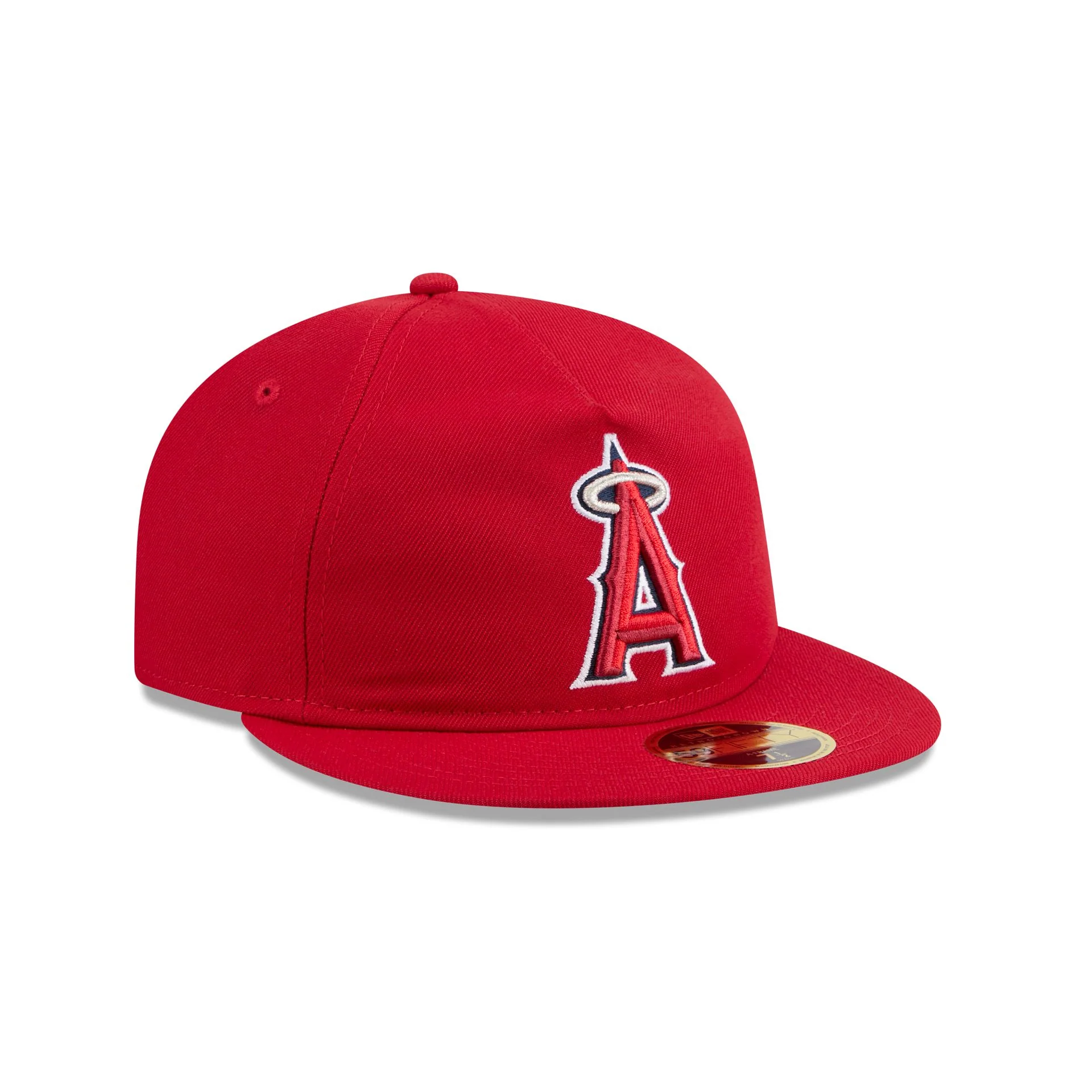 Los Angeles Angels Easy Retro Crown 59FIFTY A-Frame Fitted Hat - Image 3