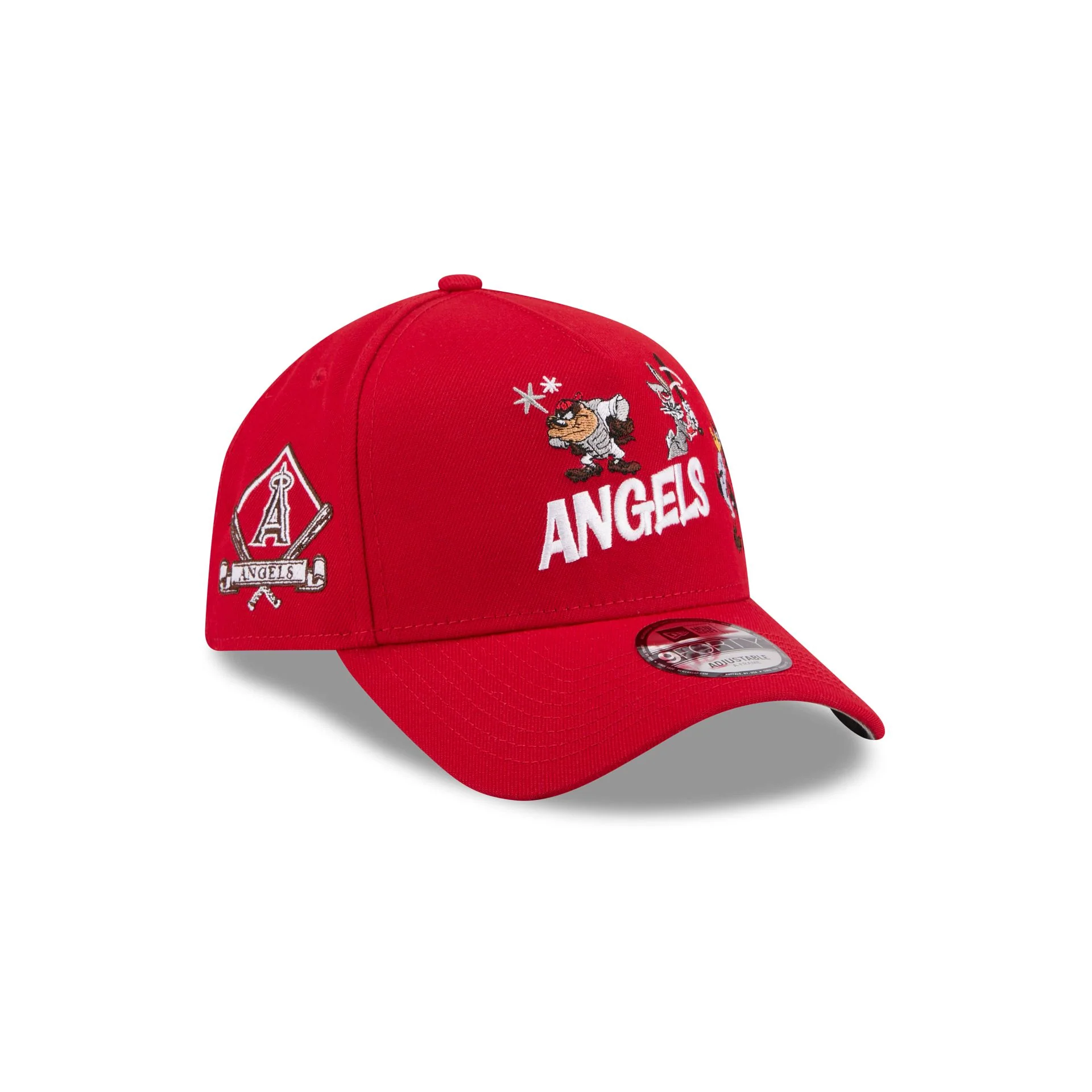 Los Angeles Angels Looney Tunes 9FORTY A-Frame Snapback Hat - Image 3