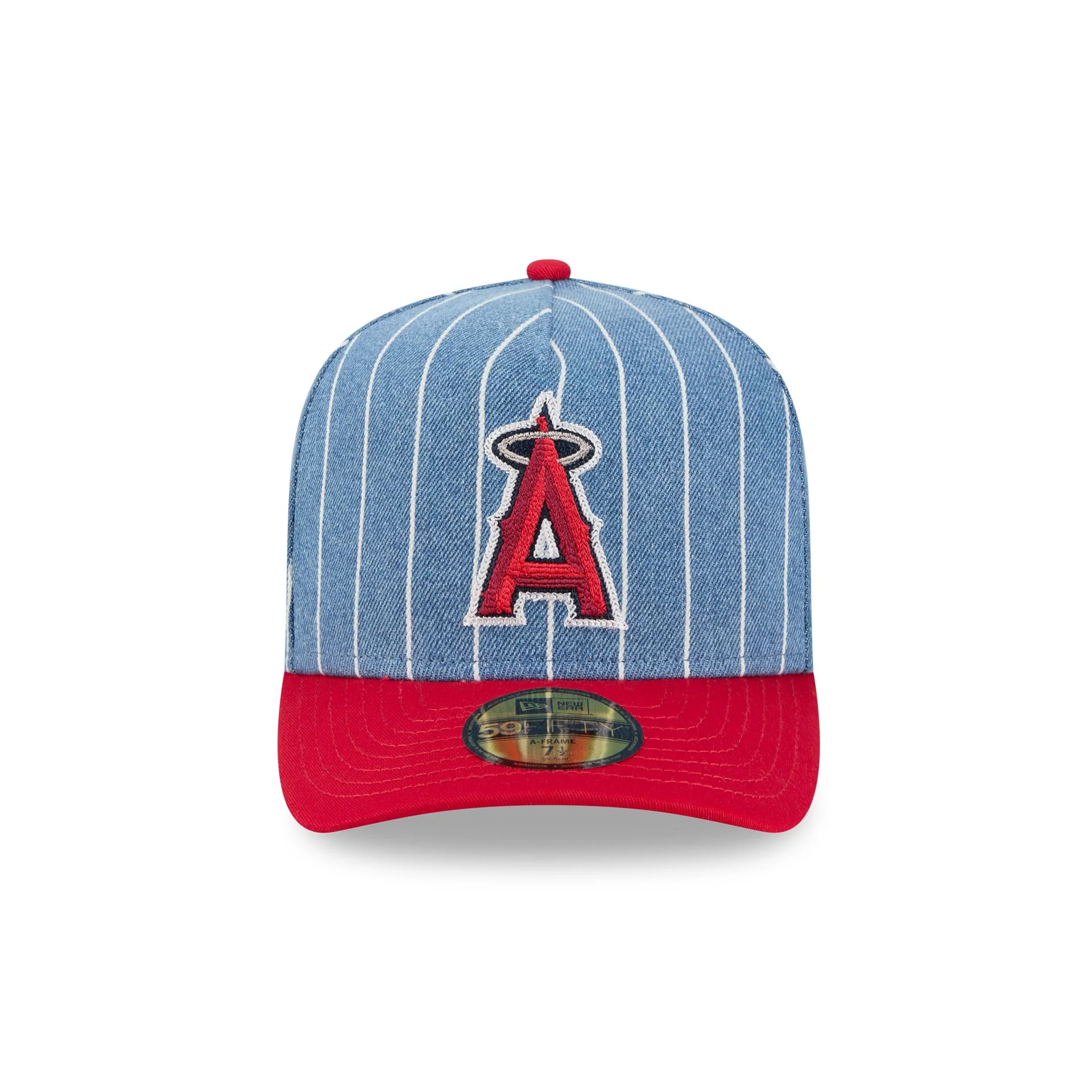 Los Angeles Angels Parallel 59FIFTY A-Frame Fitted Hat - Image 2