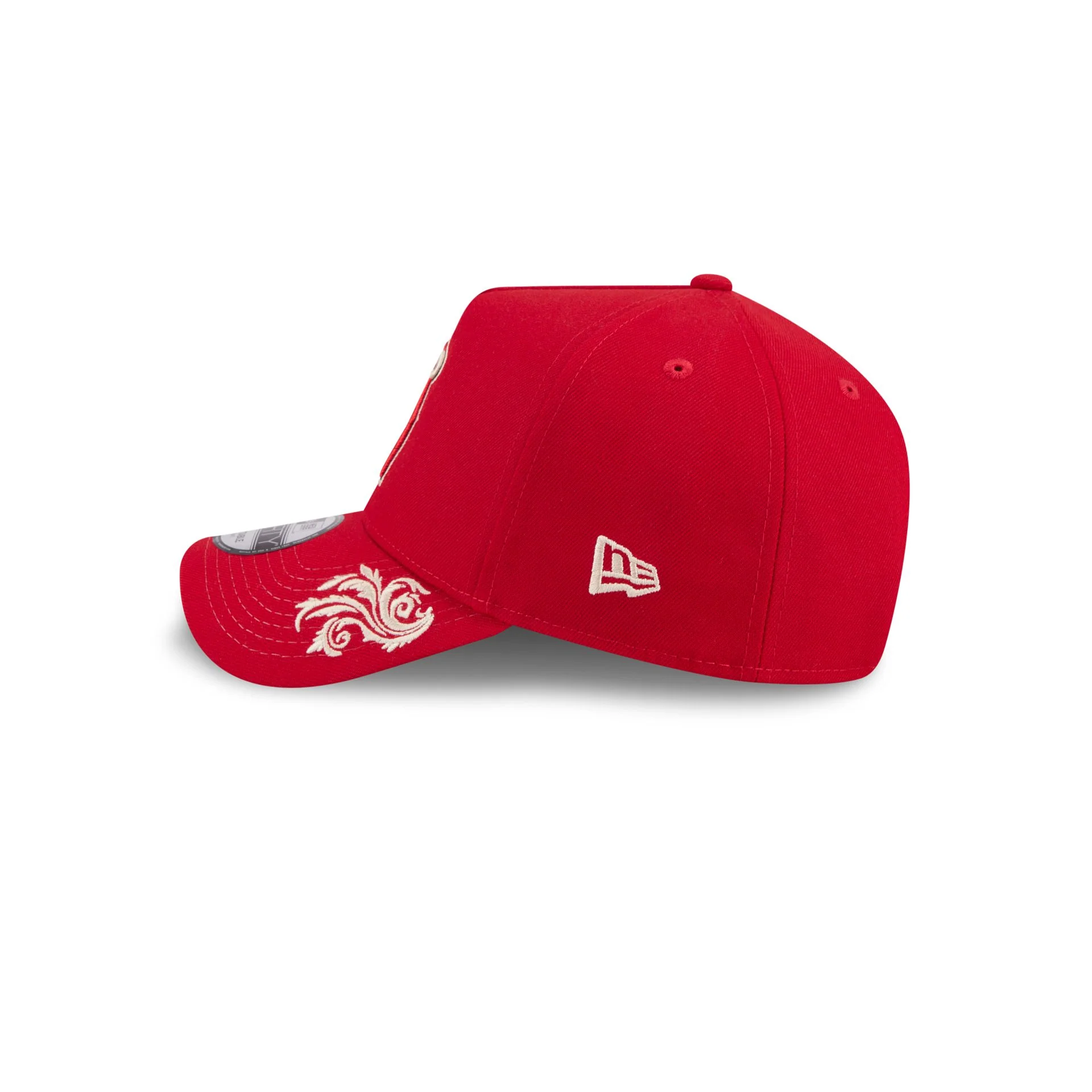 Los Angeles Angels Script 9FORTY A-Frame Snapback Hat - Image 5