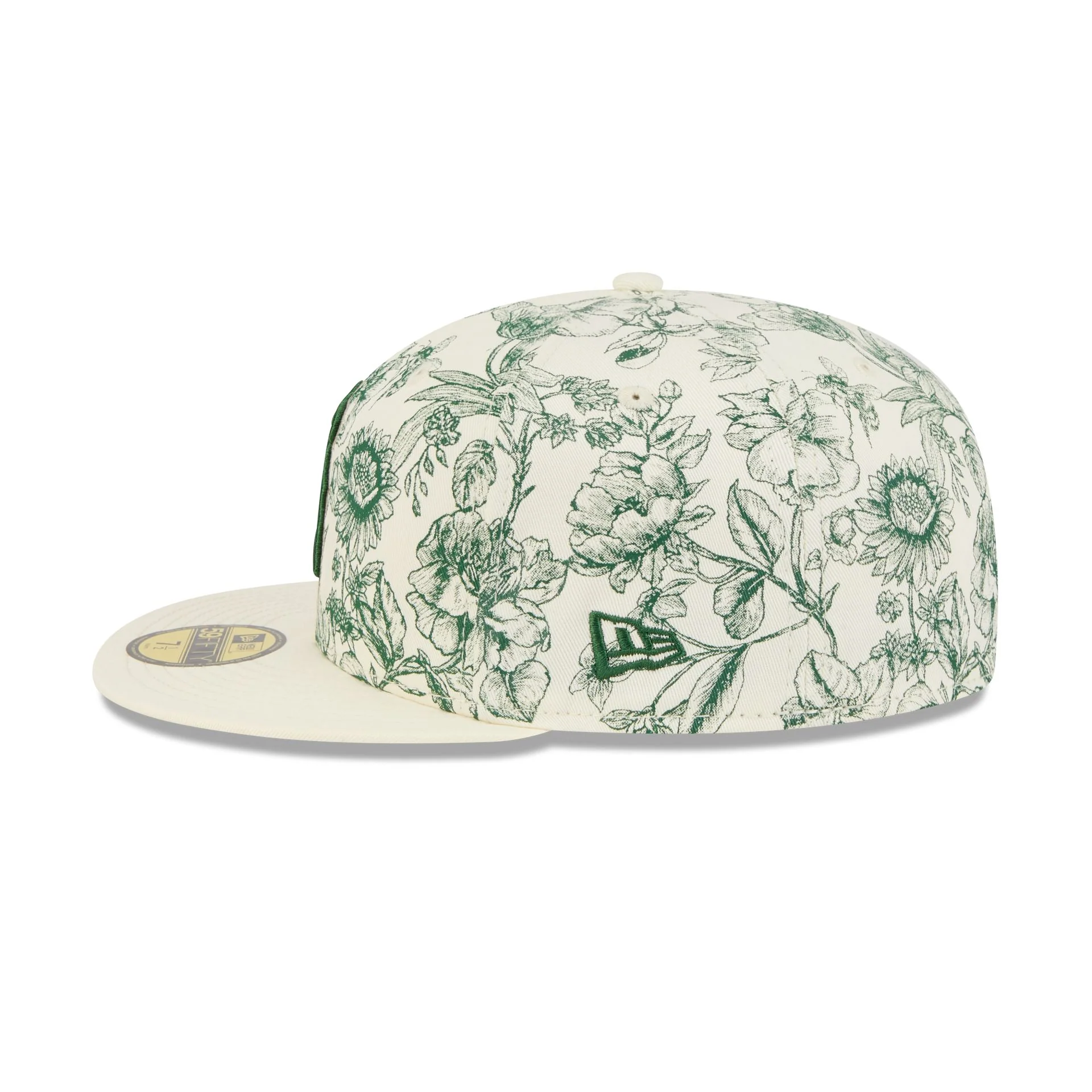 Los Angeles Angels Spring Floral 59FIFTY Fitted Hat - Image 5