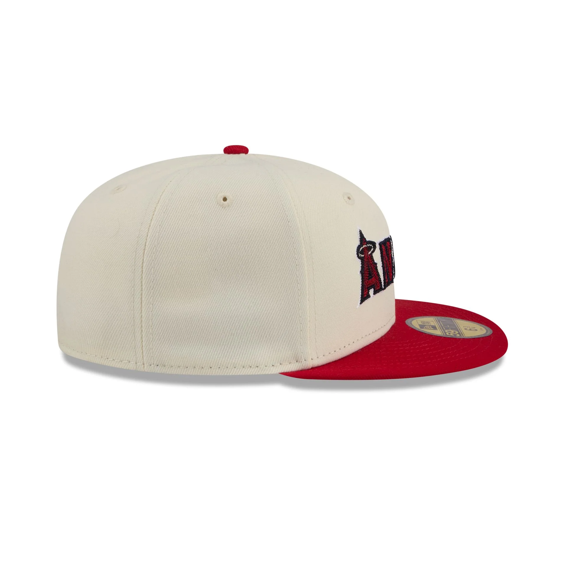 Los Angeles Angels Two Tone Stitch 59FIFTY Fitted Hat - Image 5