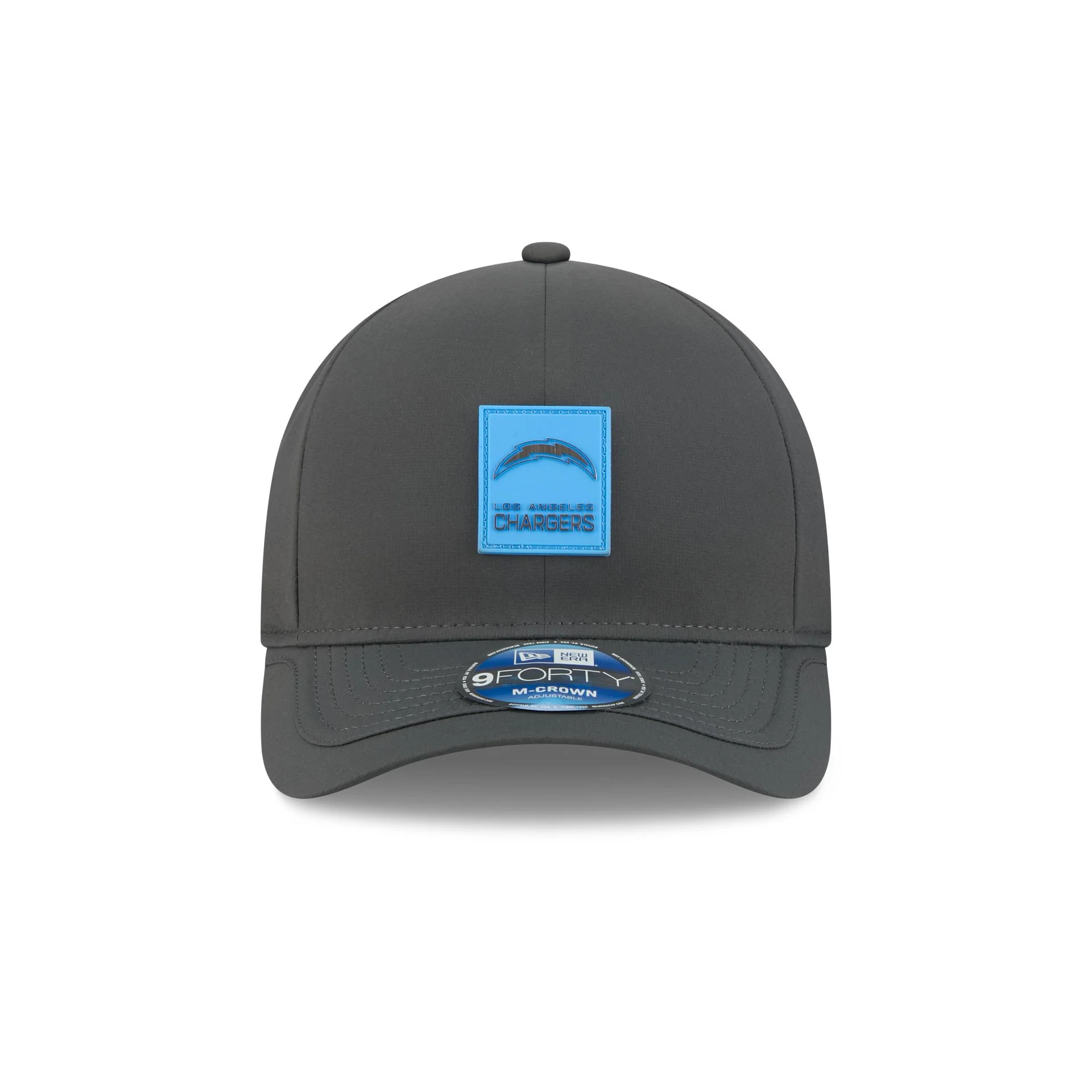 Los Angeles Chargers 2025 Sideline Cold Weather Steel Clouds 9FORTY M-Crown Snapback Hat - Image 2