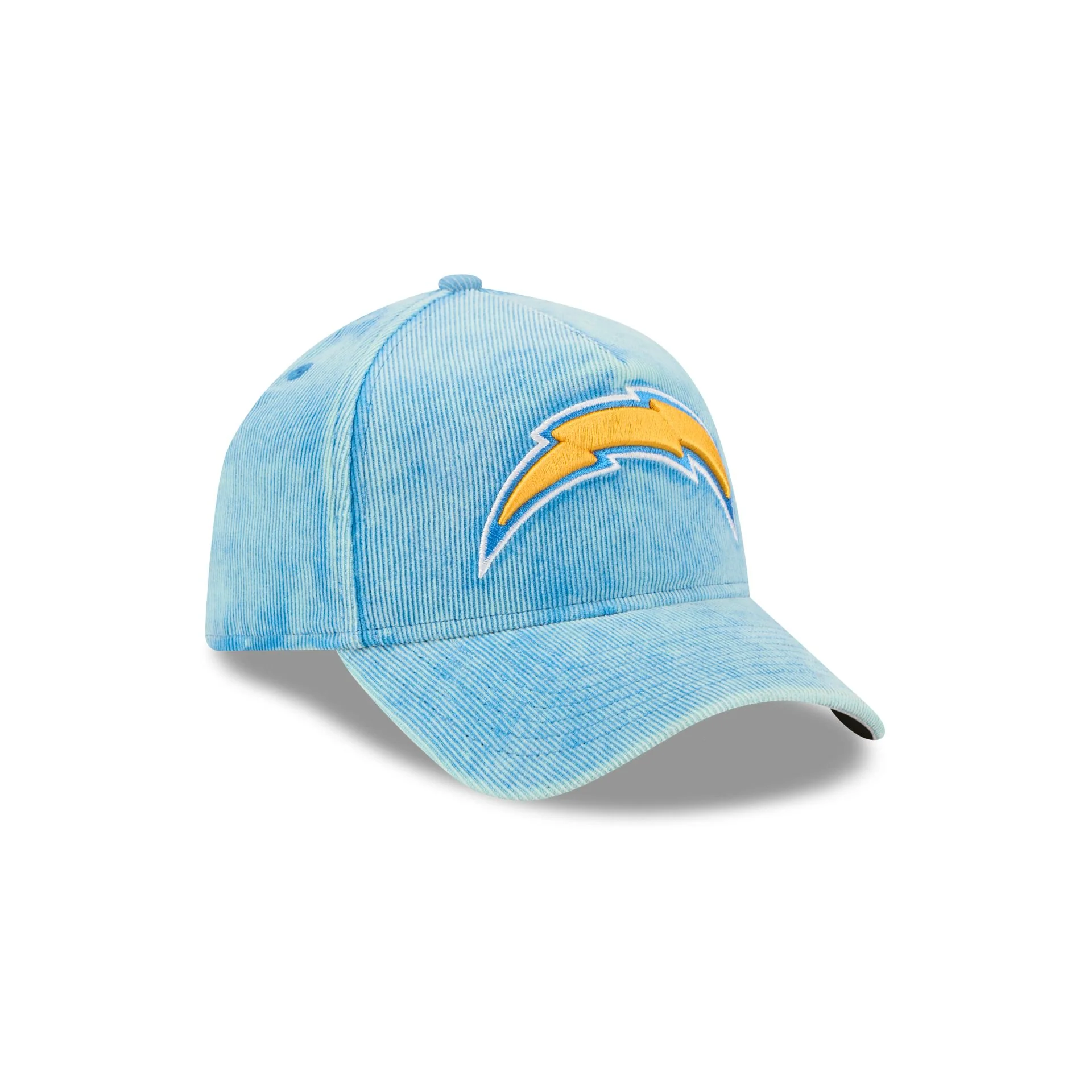 Los Angeles Chargers Corduroy Wale 59FORTY A-Frame Fitted Hat - Image 3