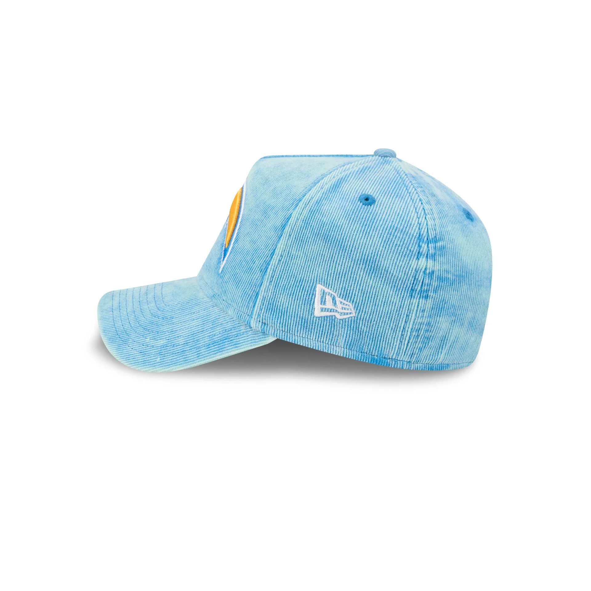 Los Angeles Chargers Corduroy Wale 59FORTY A-Frame Fitted Hat - Image 4