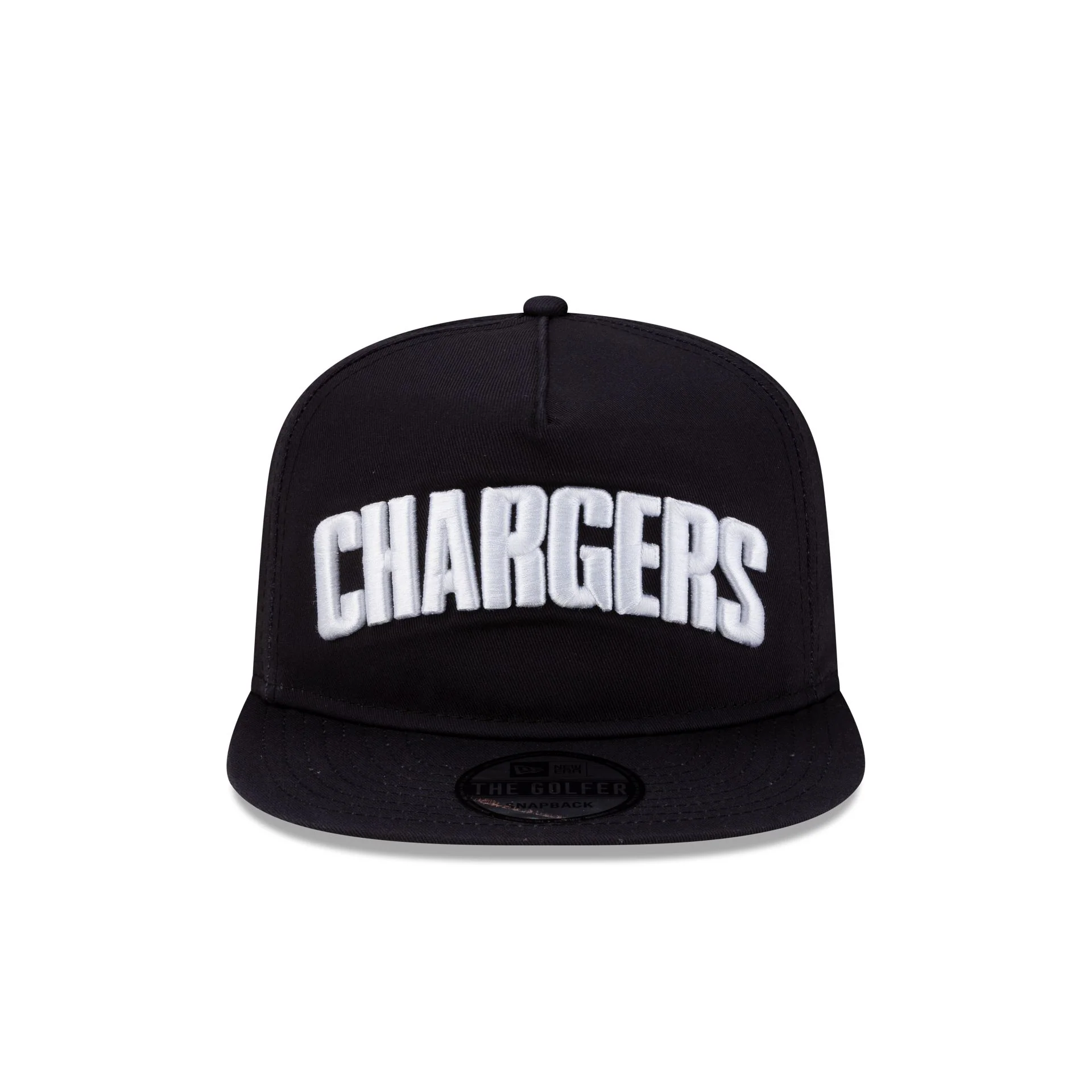 Los Angeles Chargers Wordmark Navy Golfer Adjustable Hat - Image 2