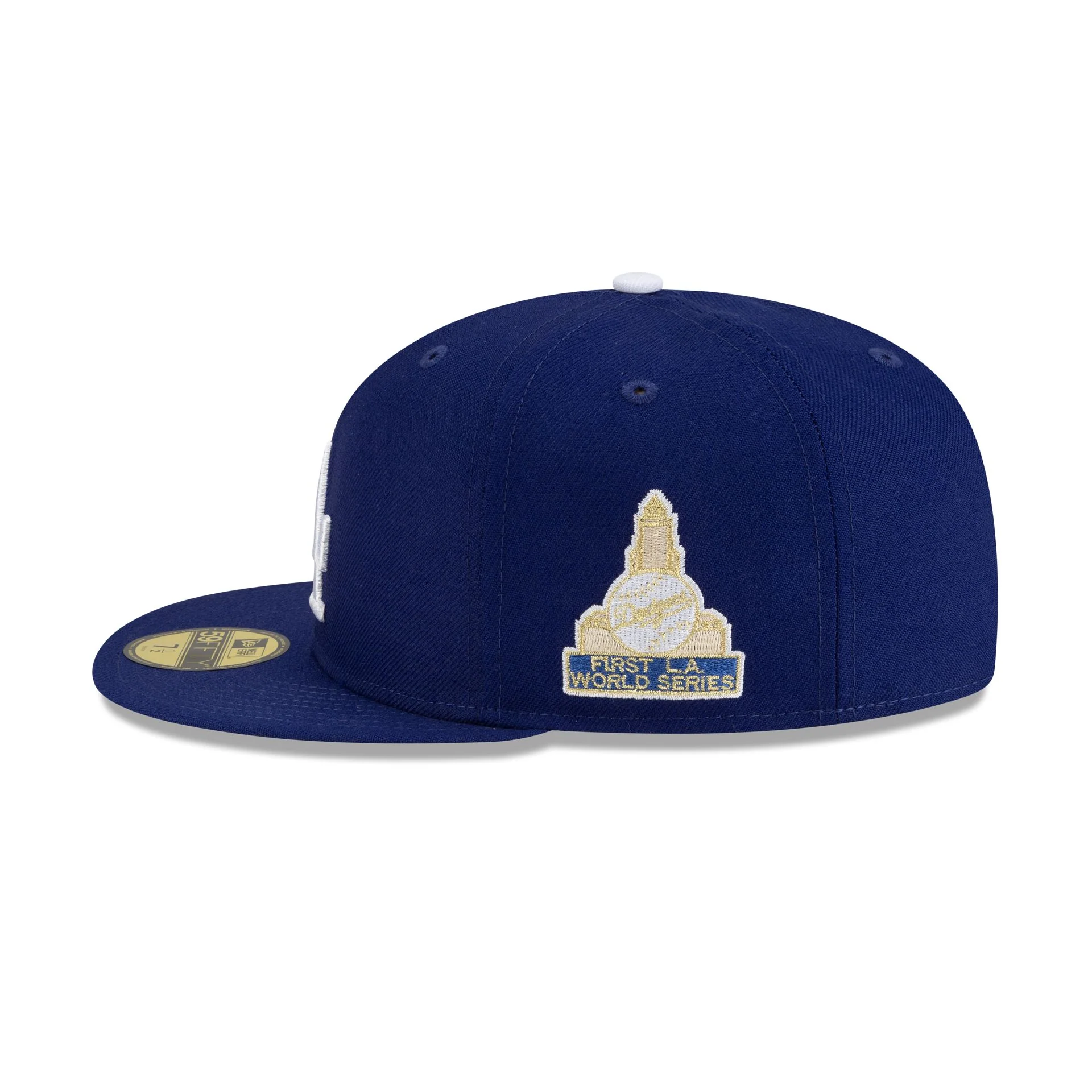 Los Angeles Dodgers 1959 World Series Champions Sidepatch 59FIFTY Fitted Hat - Image 4