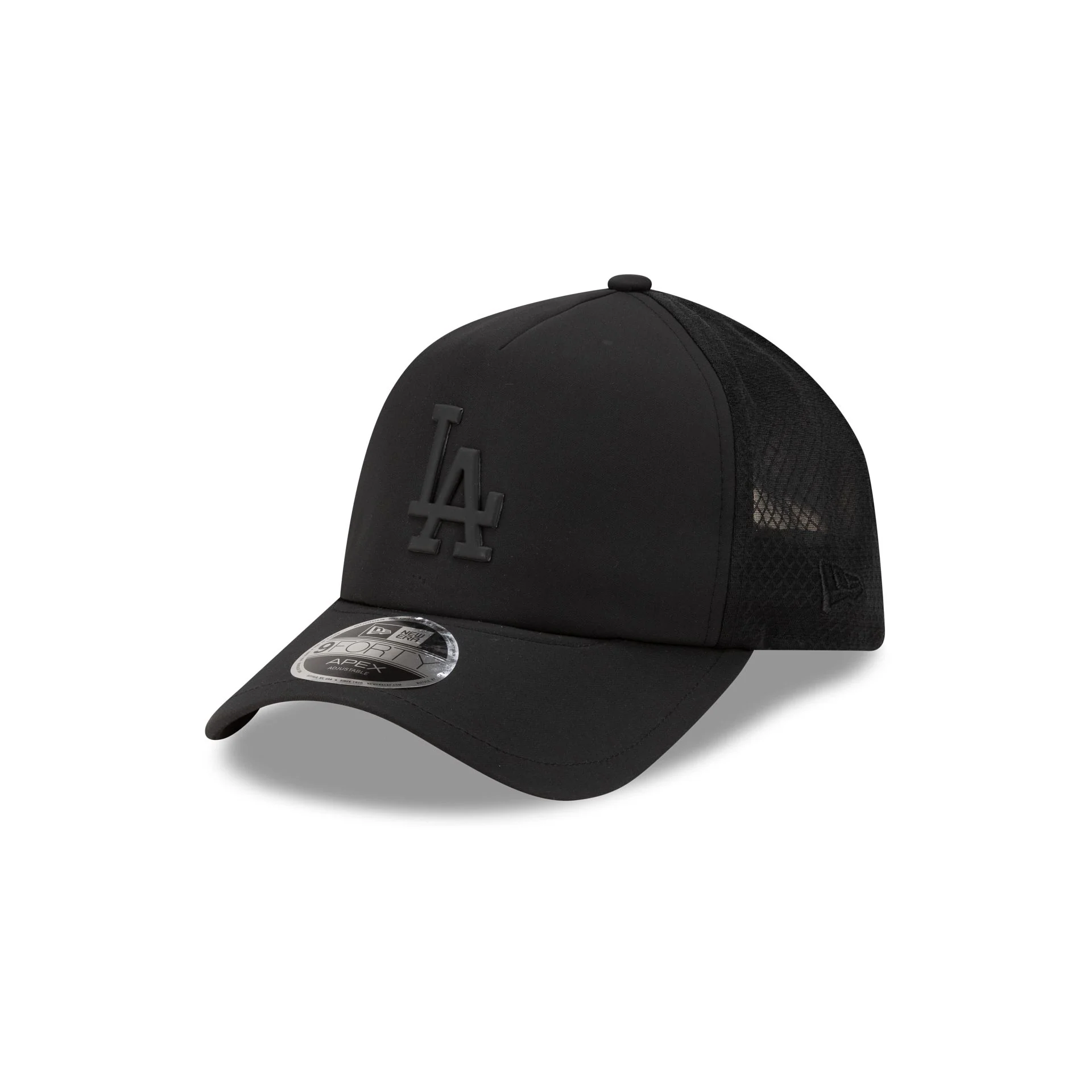 Los Angeles Dodgers 2026 Batting Practice Black 9FORTY APEX Trucker Hat