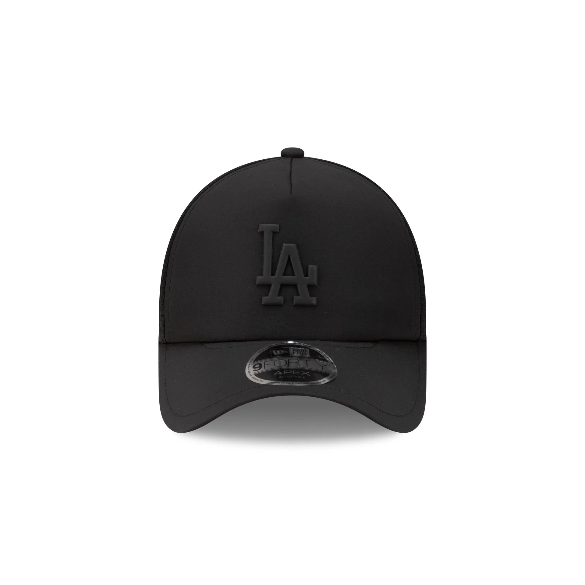 Los Angeles Dodgers 2026 Batting Practice Black 9FORTY APEX Trucker Hat - Image 2