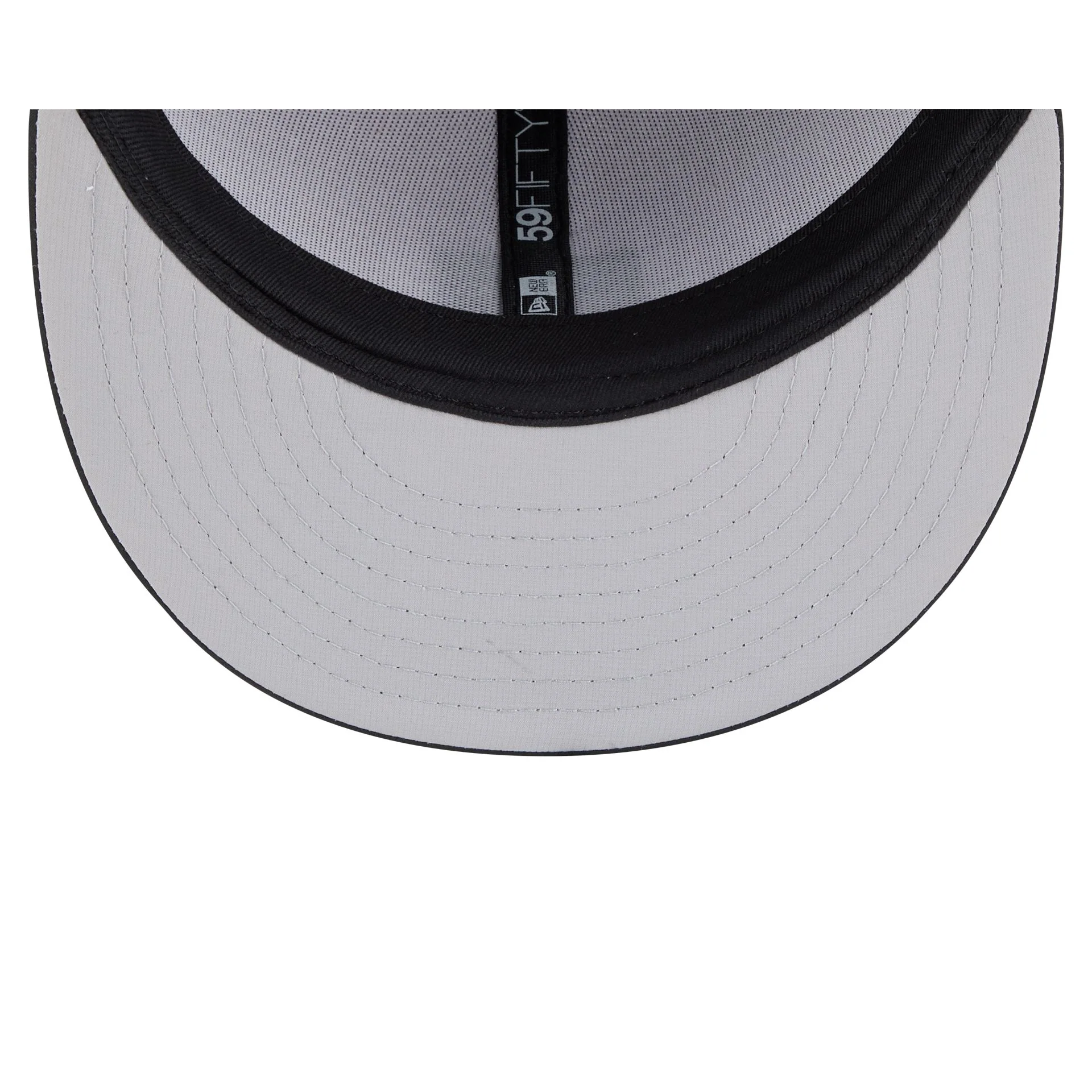 Los Angeles Dodgers 2026 Clubhouse Black & White 59FIFTY Fitted Hat - Image 7