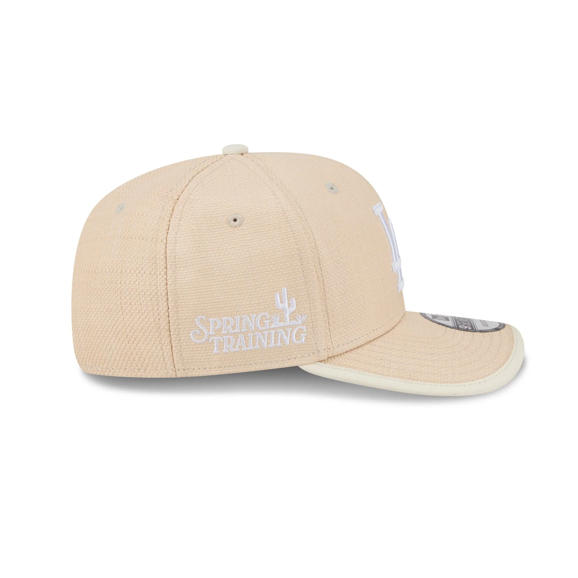 Los Angeles Dodgers 2026 Spring Training Wicker 9SEVENTY Stretch-Snap Hat - Image 4