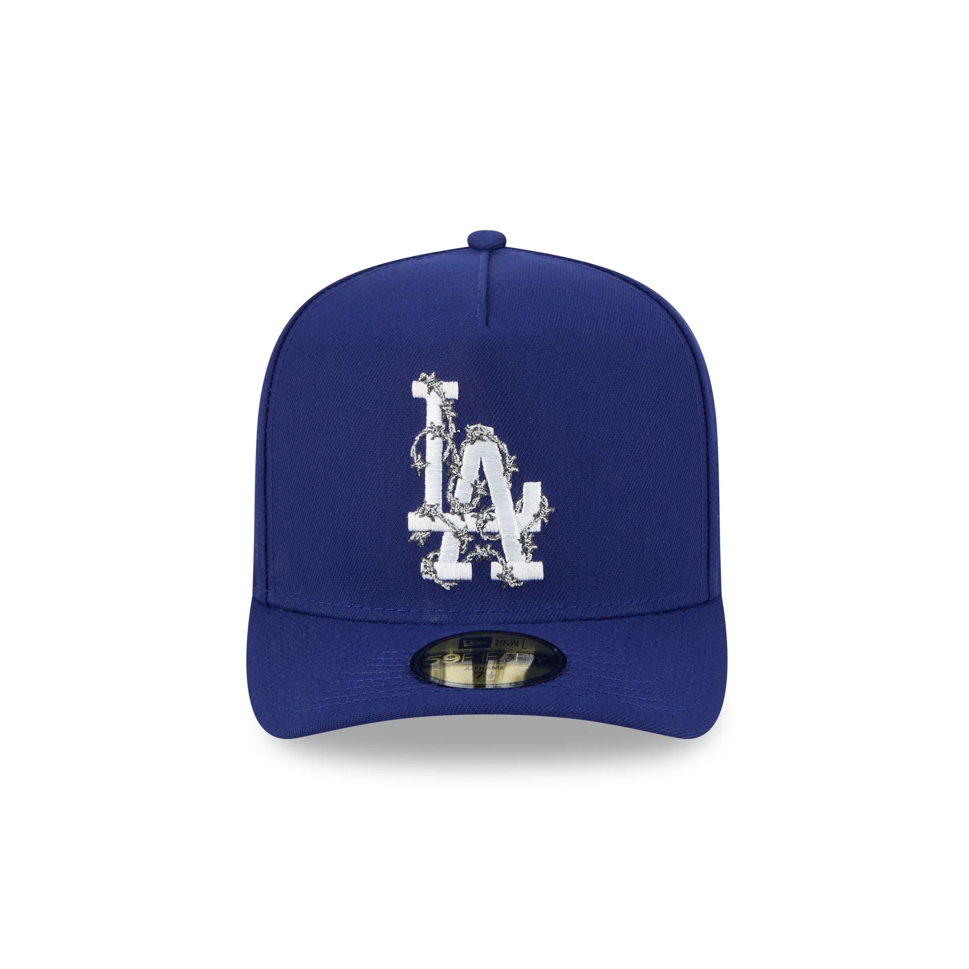 Los Angeles Dodgers Barbed Wire 59FIFTY A-Frame Fitted Hat - Image 2