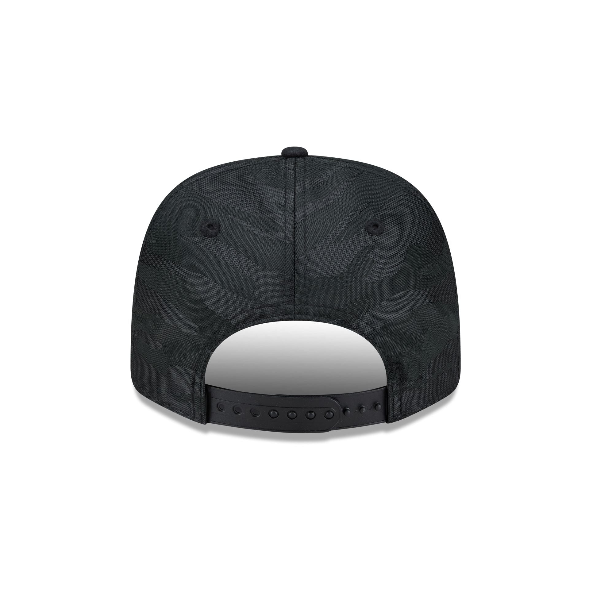 Los Angeles Dodgers Black Camo Split Panel 9SEVENTY Stretch-Snap Hat - Image 6
