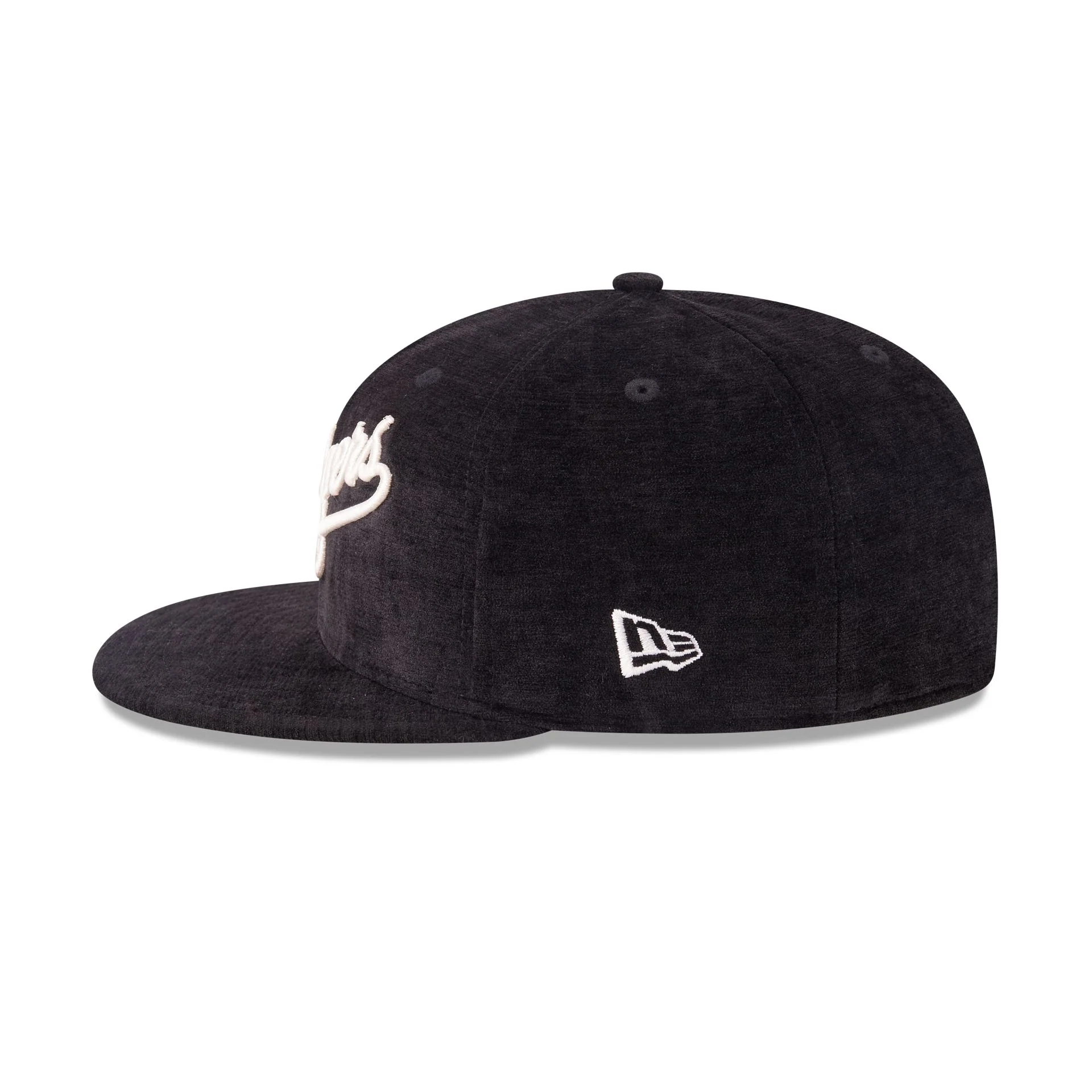Los Angeles Dodgers Black Velvet 59FIFTY Fitted Hat - Image 4