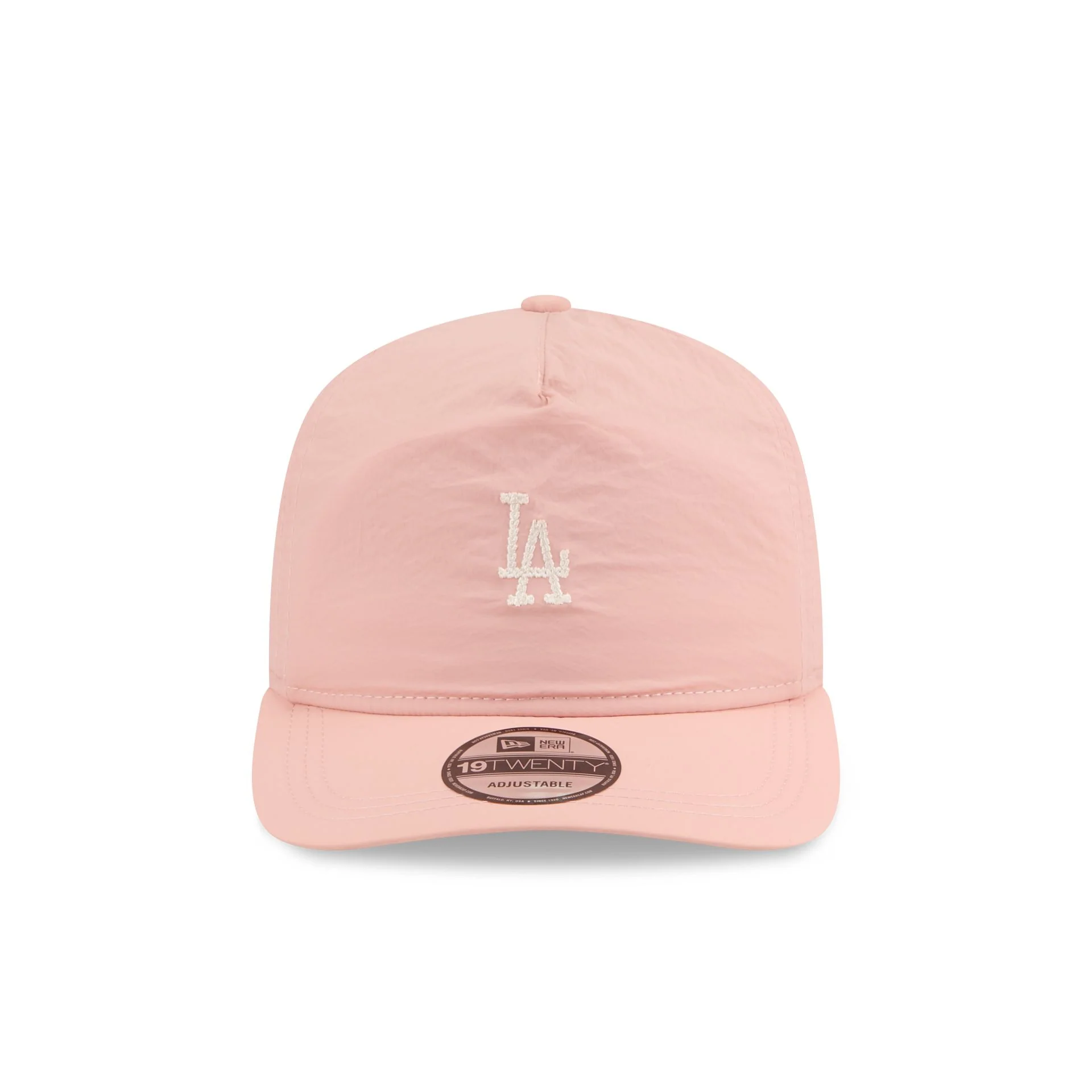Los Angeles Dodgers Blush Crinkle 19TWENTY Adjustable Hat - Image 2