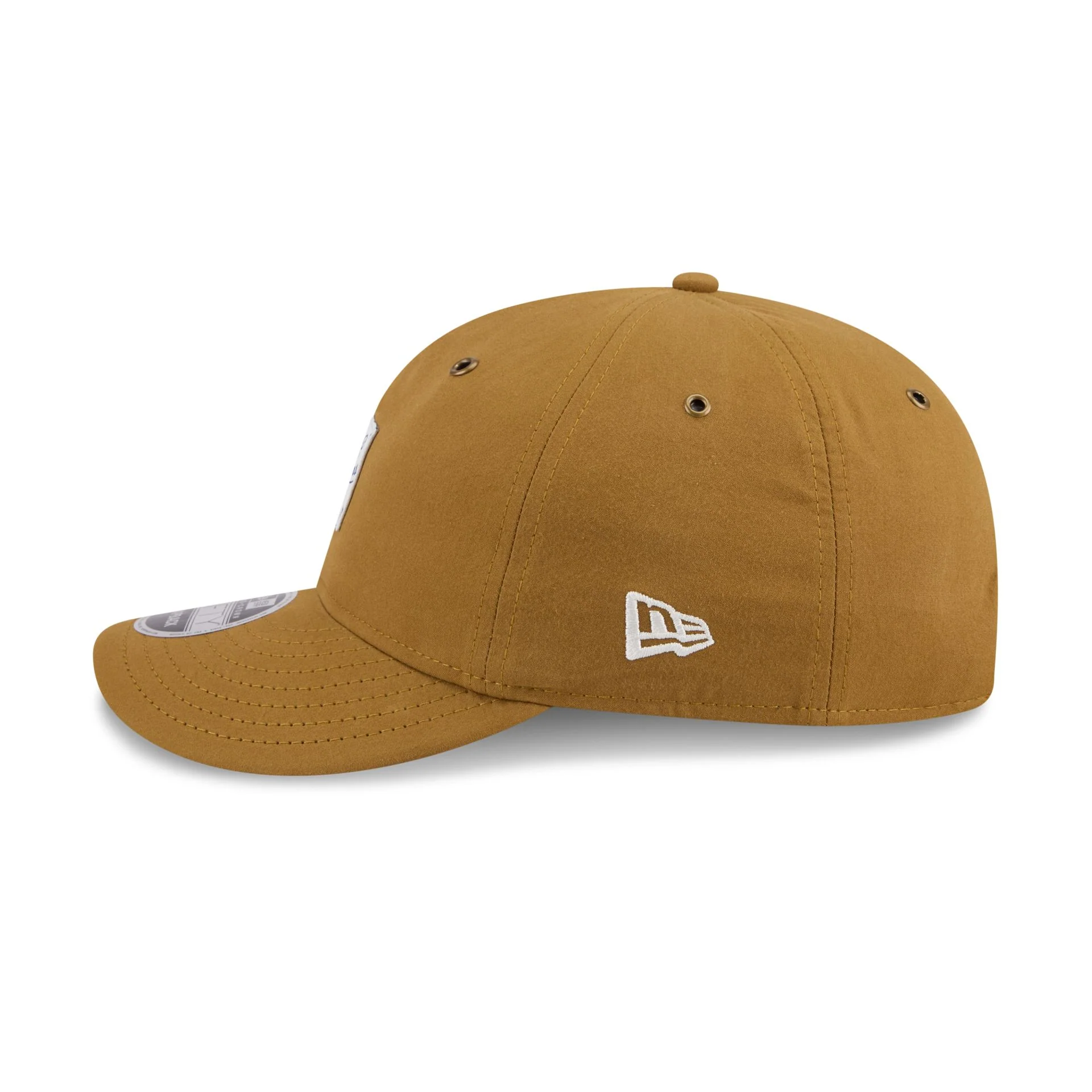 Los Angeles Dodgers Brushed Brown Nylon Retro Crown 9FIFTY Adjustable Hat - Image 4