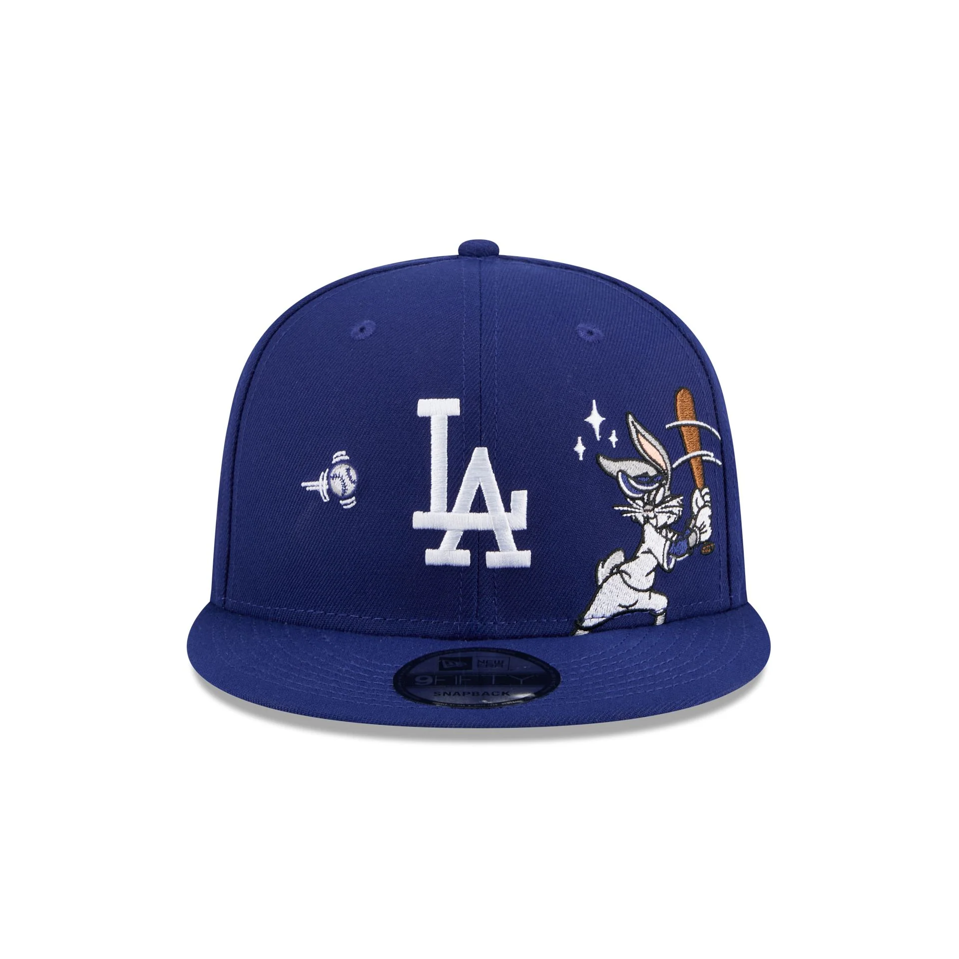 Los Angeles Dodgers Bugs Bunny Swing 9FIFTY Snapback Hat - Image 2