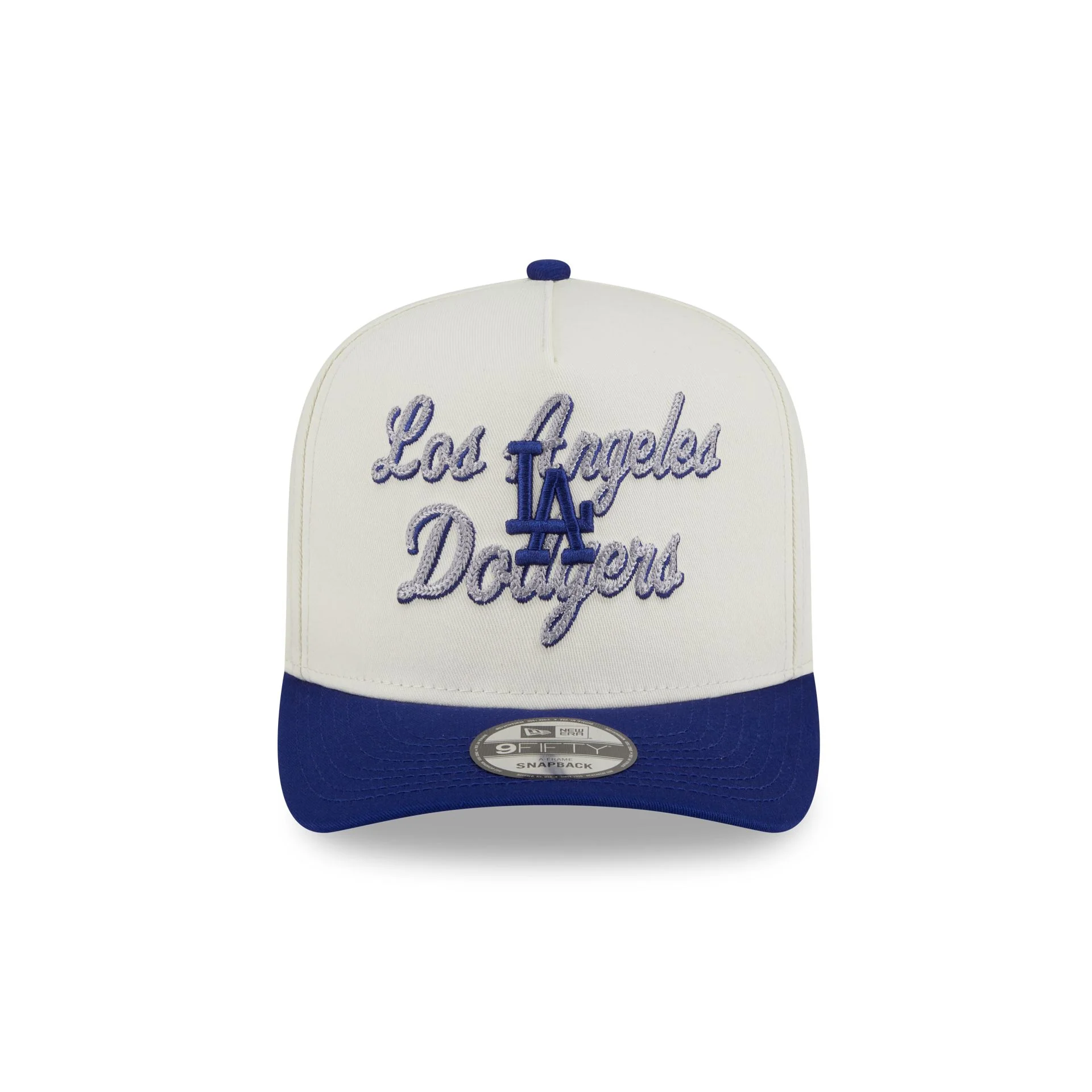 Los Angeles Dodgers Chainstitch 9FIFTY A-Frame Snapback Hat - Image 2
