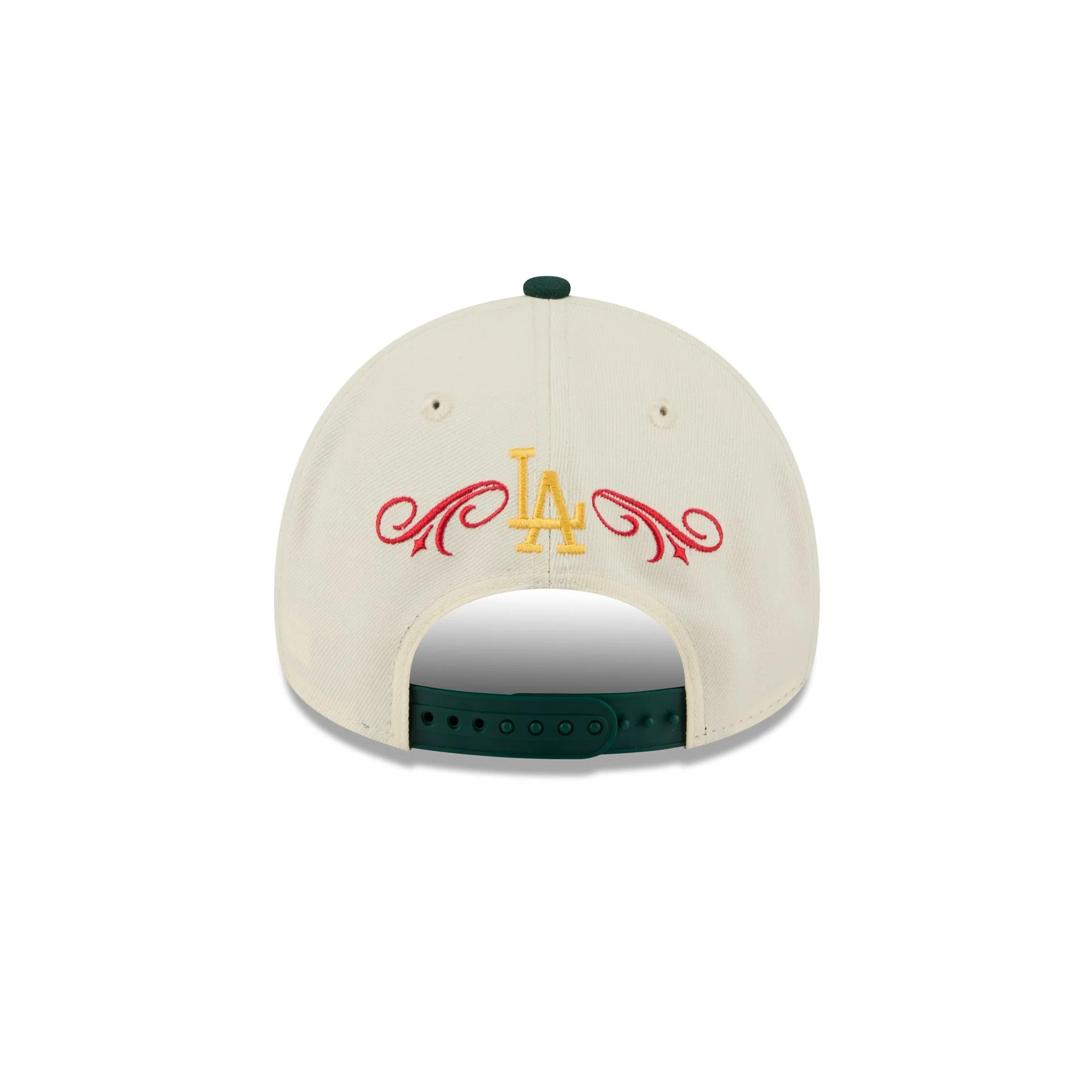 Los Angeles Dodgers Cinco de Mayo Chrome White 9FORTY A-Frame Snapback Hat - Image 6