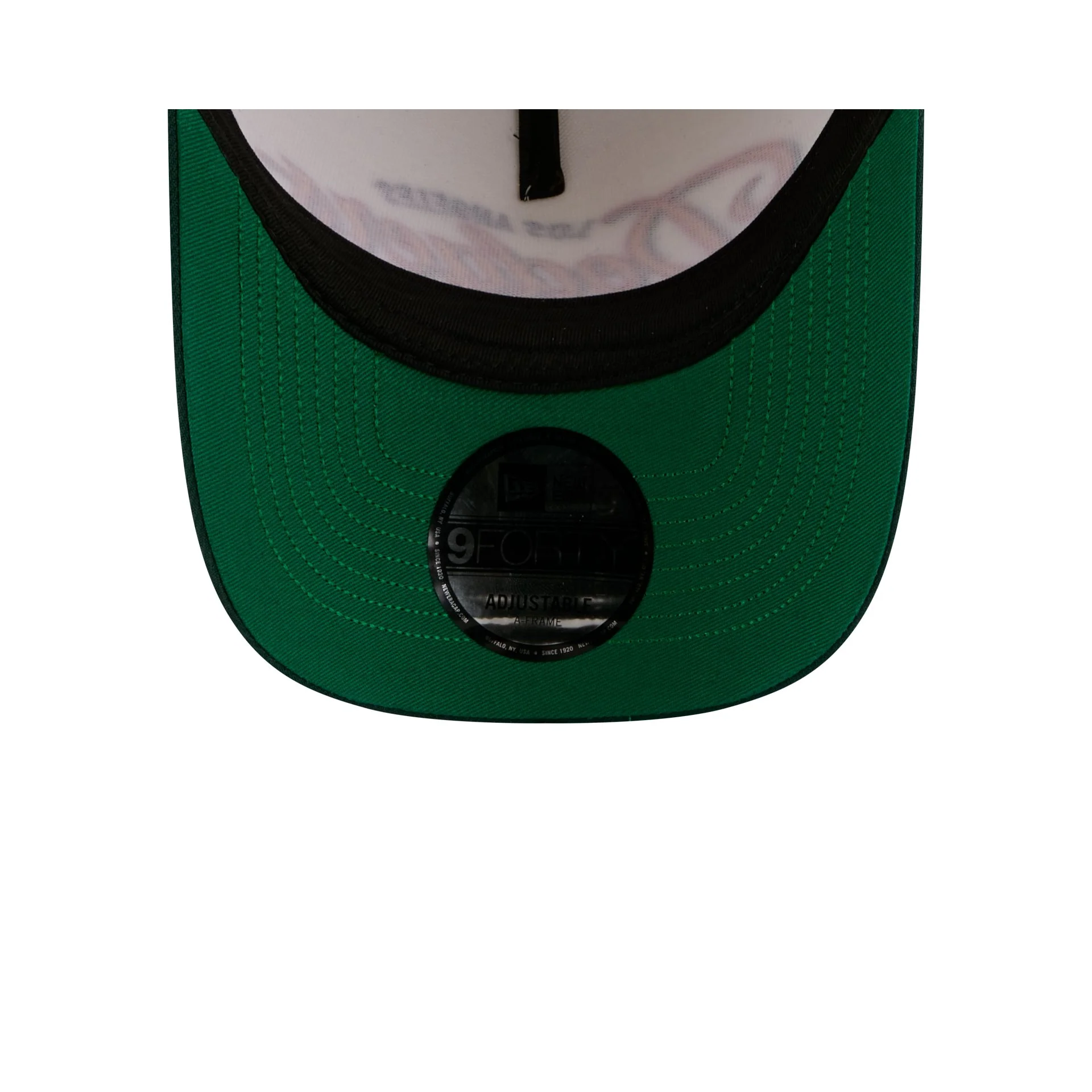 Los Angeles Dodgers Cinco de Mayo Chrome White 9FORTY A-Frame Snapback Hat - Image 7