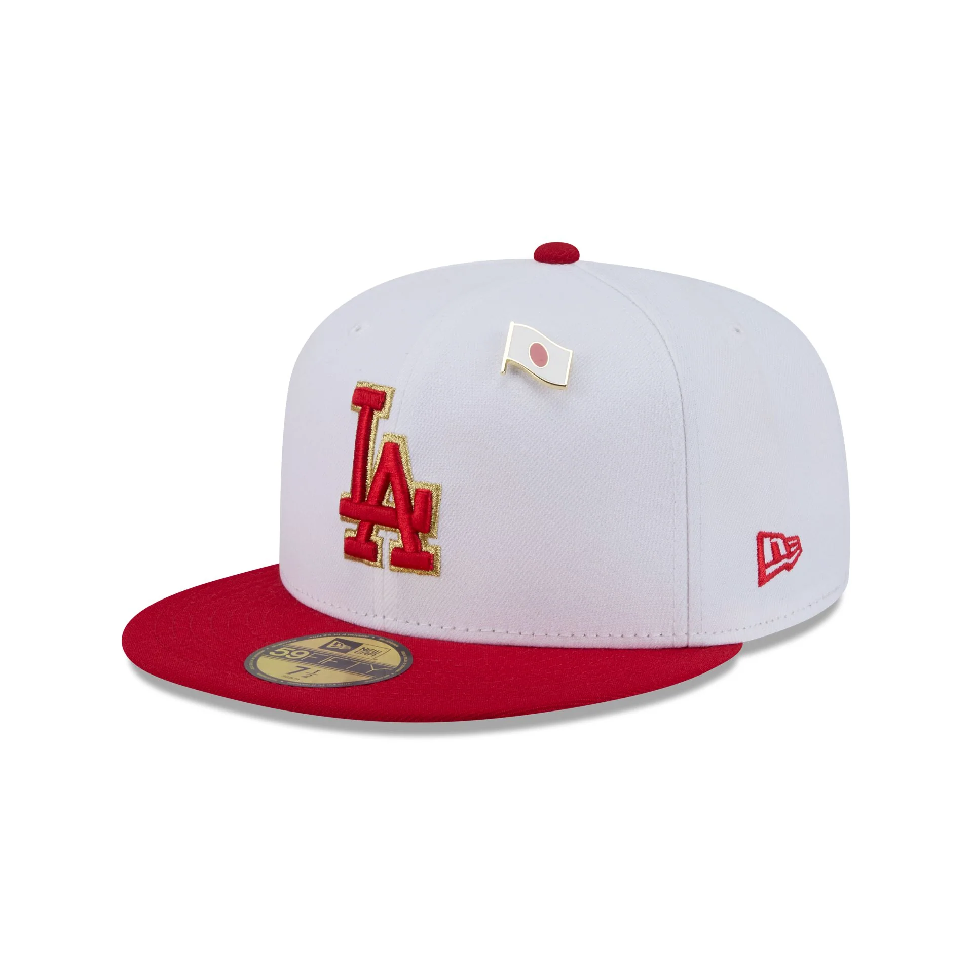 Los Angeles Dodgers Country Flag 59FIFTY Fitted Hat - Image 3