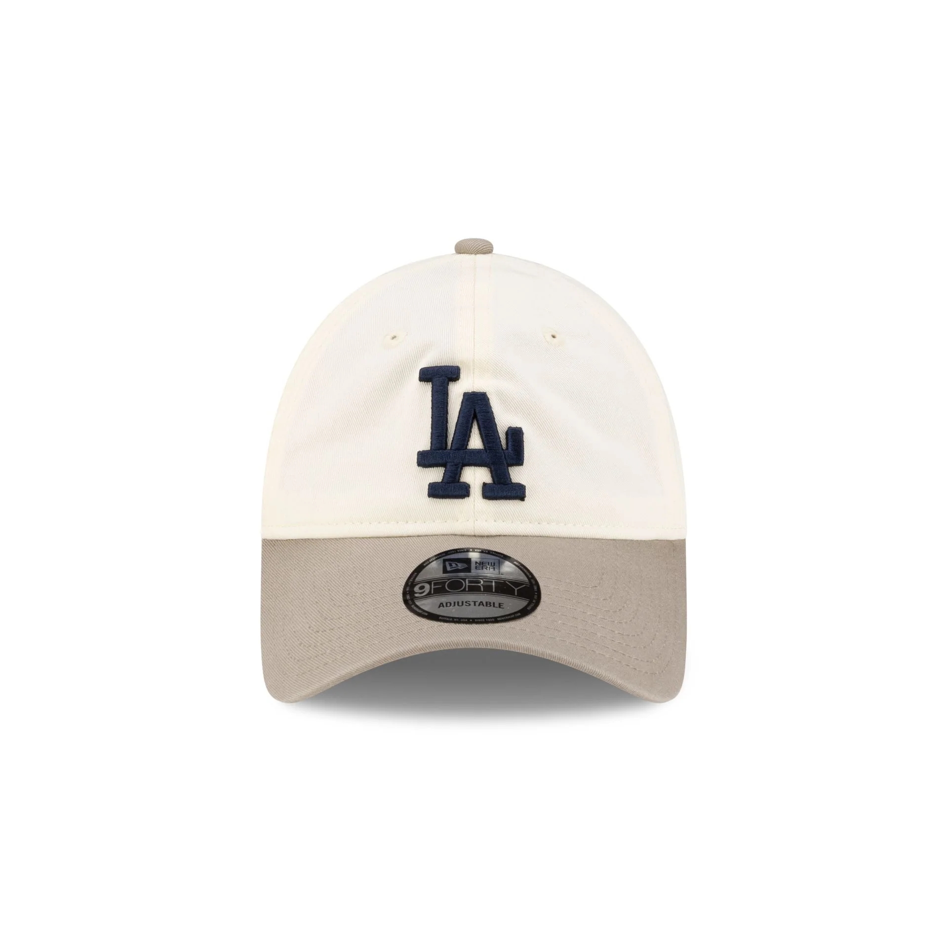 Los Angeles Dodgers Cream 9FORTY Adjustable Hat - Image 2