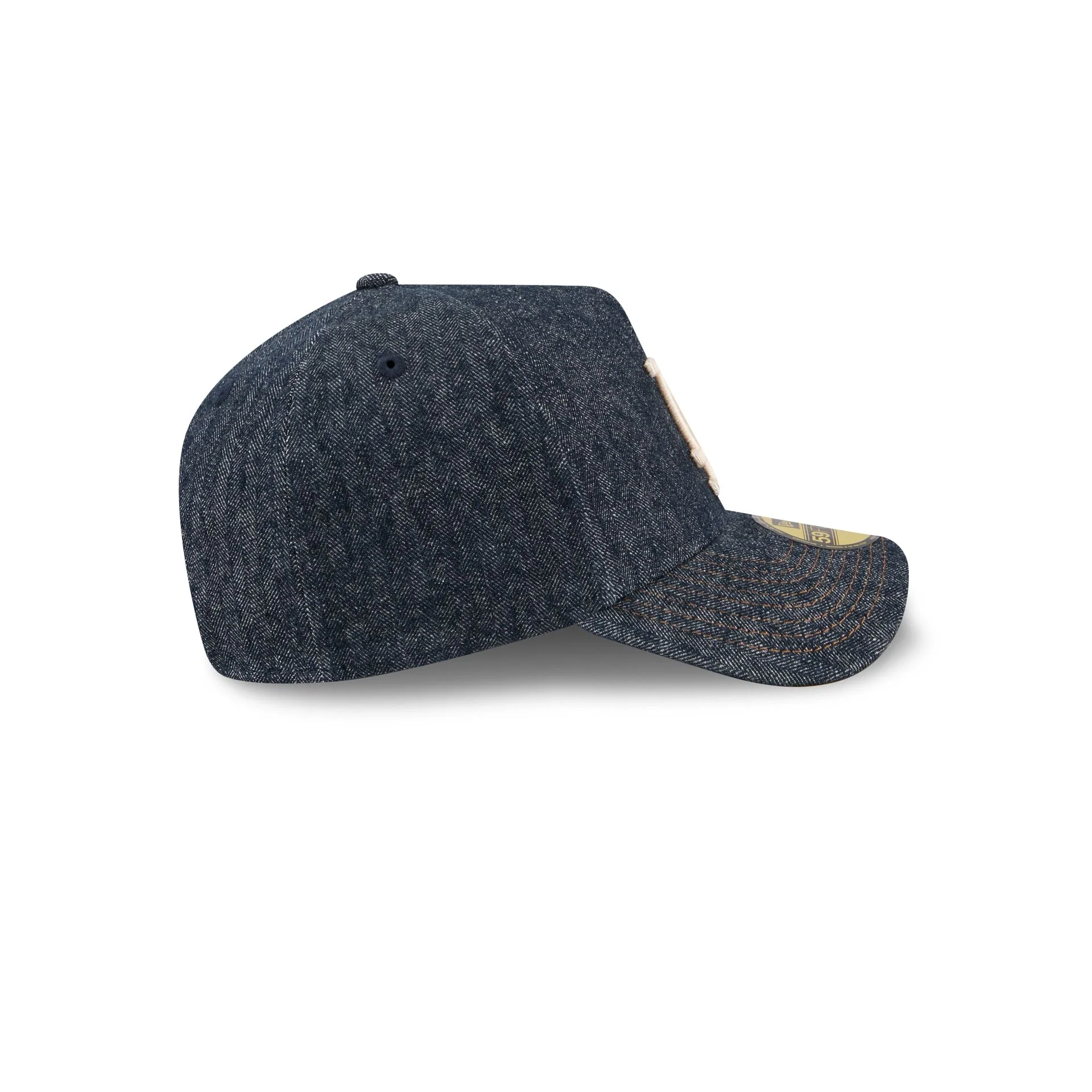 Los Angeles Dodgers Denim 59FORTY A-Frame Fitted Hat - Image 5
