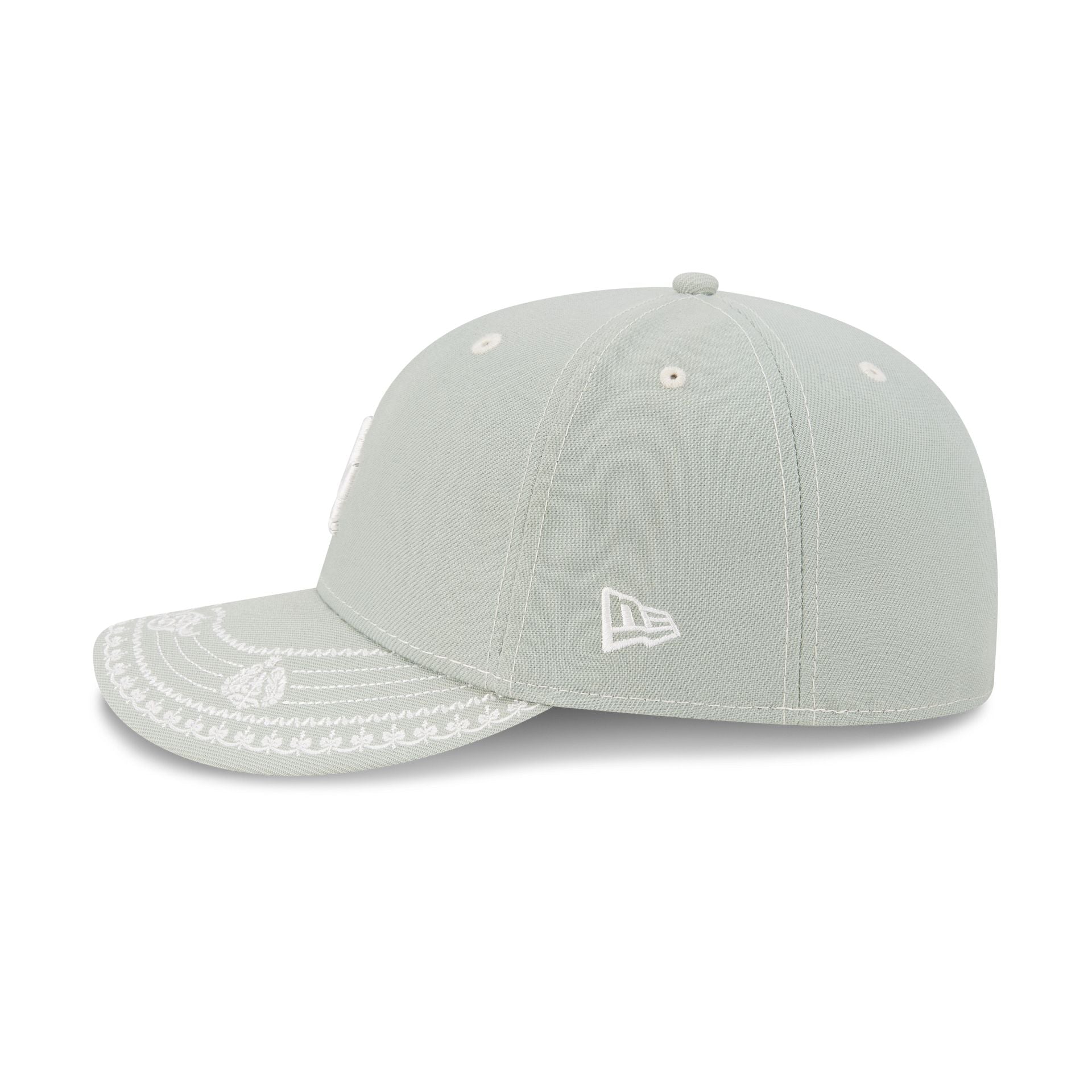 Los Angeles Dodgers Everest Green Stitched 59FIFTY Fitted Hat - Image 5