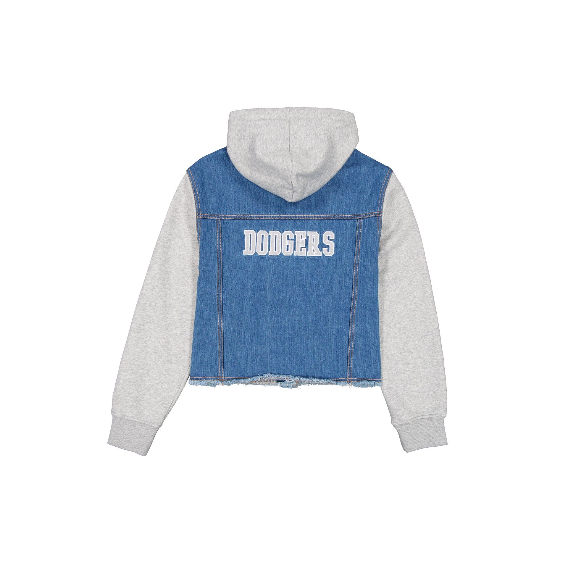 Los Angeles Dodgers Game Day Women's Denim Jacket - Image 2