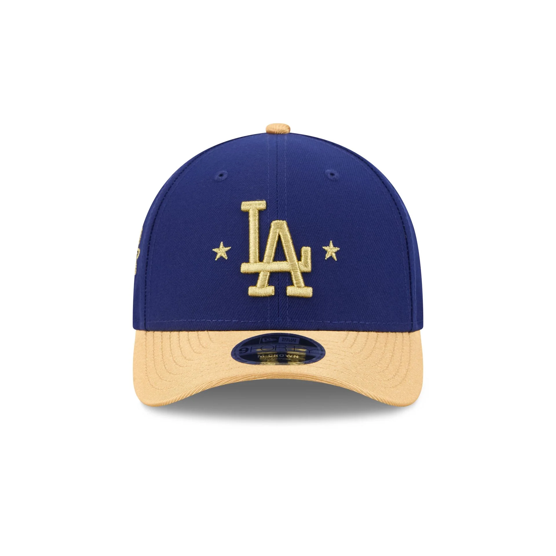 Los Angeles Dodgers Gold 2025 World Series Champions Sidepatch 9FORTY M-Crown Snapback Hat - Image 2