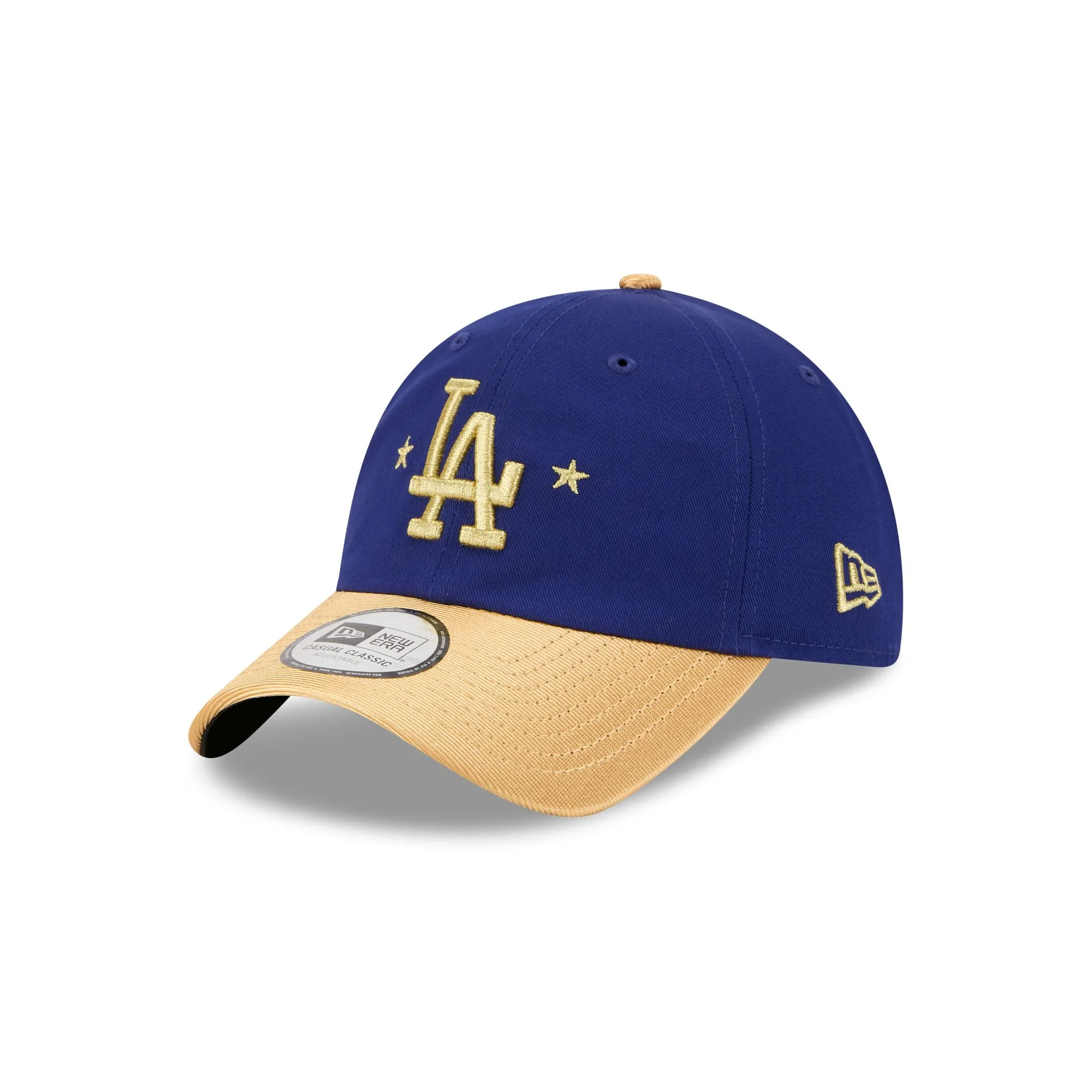 Los Angeles Dodgers Gold 2025 World Series Champions Sidepatch Casual Classic Adjustable Hat - Image 3