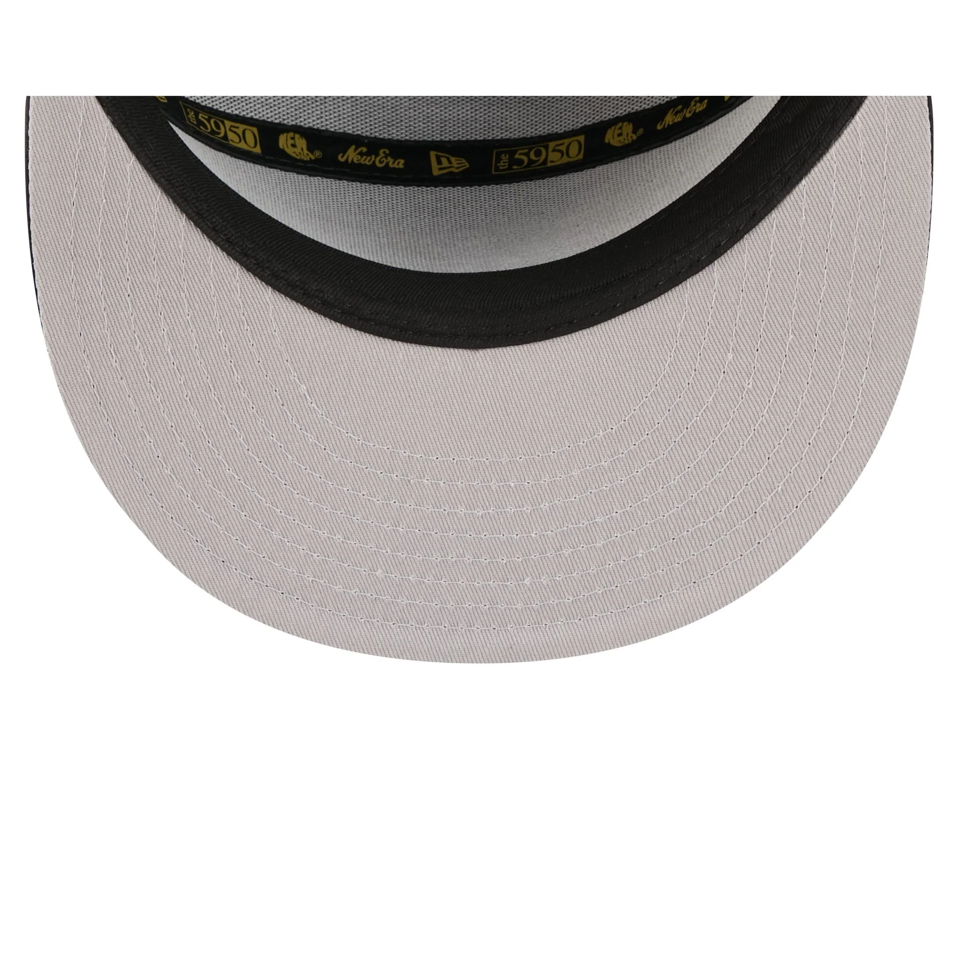 Los Angeles Dodgers Gold Logo Rope Split Panel 59FIFTY Fitted Hat - Image 7