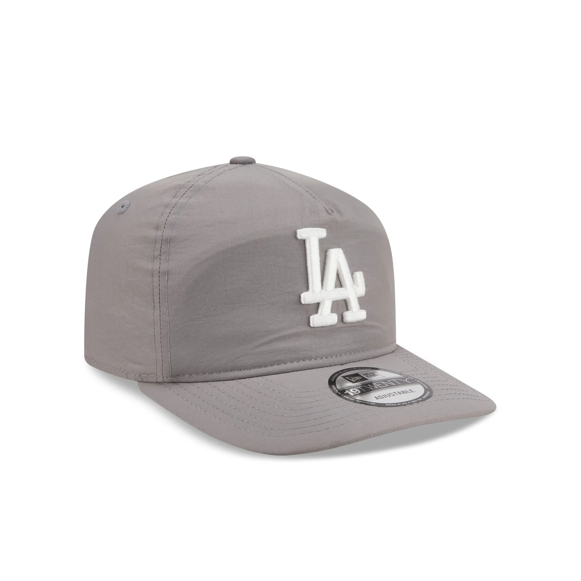 Los Angeles Dodgers Gray Nylon 19TWENTY Adjustable Hat - Image 3
