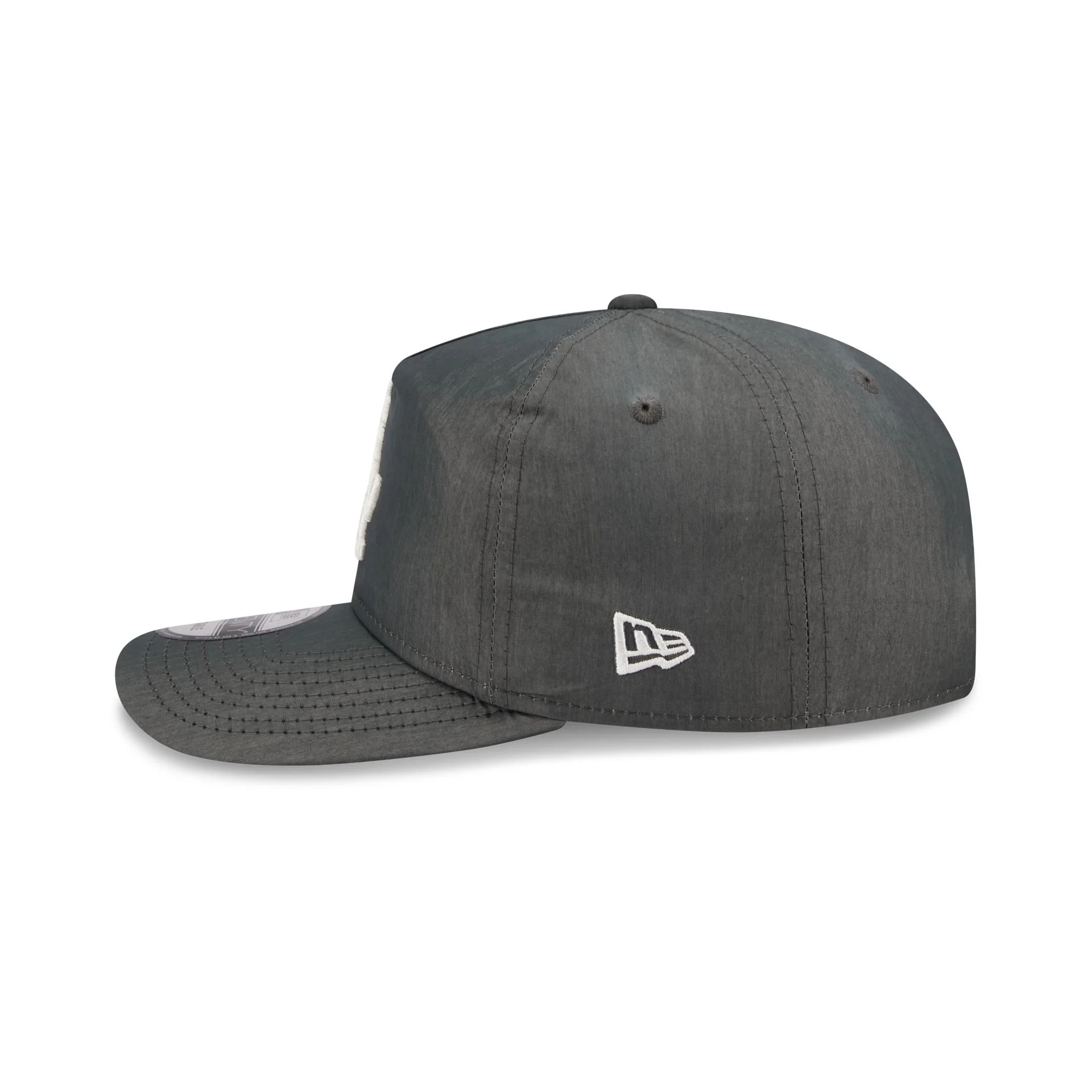 Los Angeles Dodgers Heather Gray Nylon 19TWENTY Adjustable Hat - Image 4