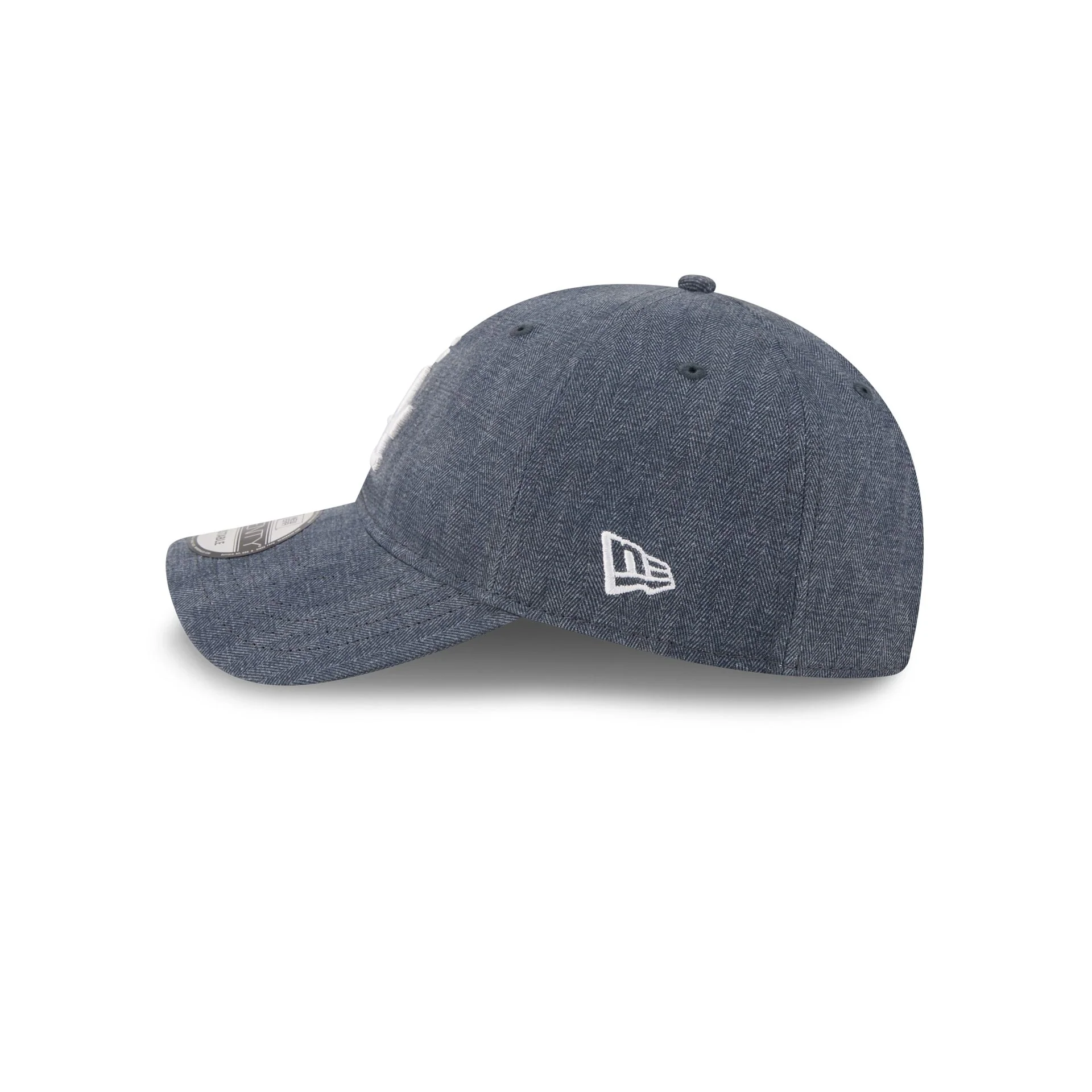 Los Angeles Dodgers Herringbone Team Colors 9TWENTY Adjustable Hat - Image 4