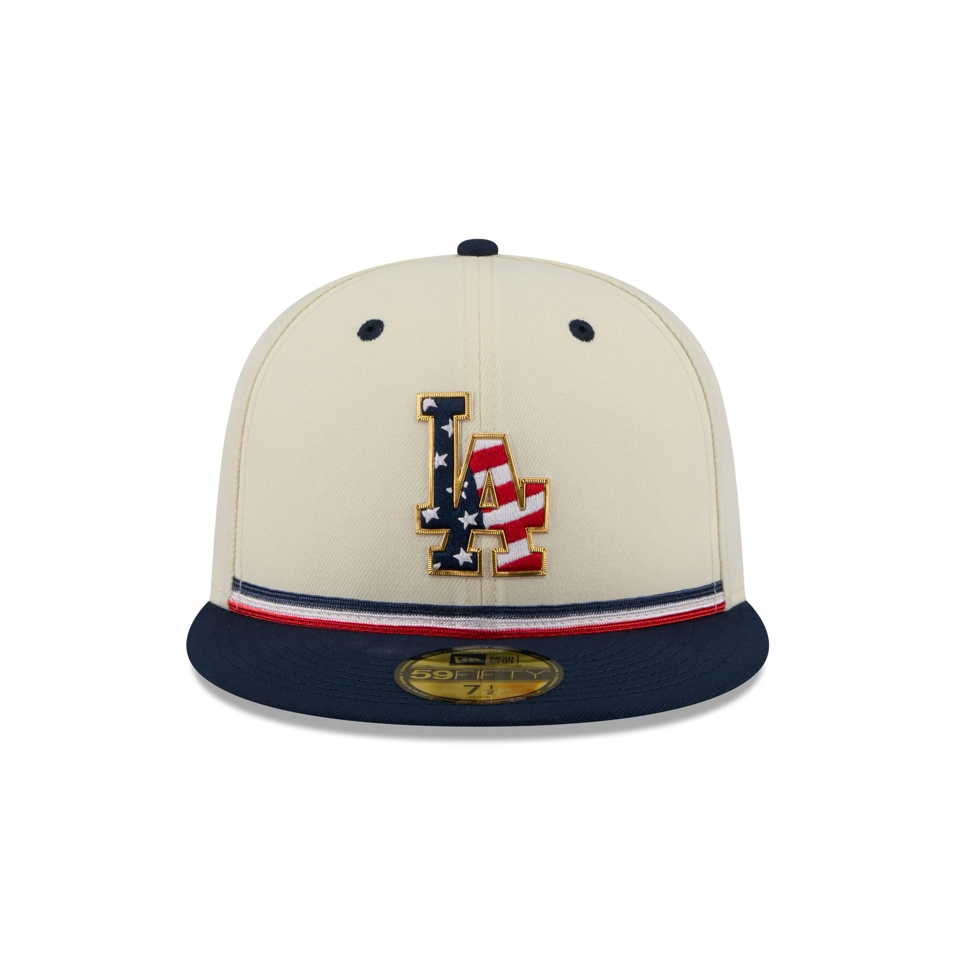 Los Angeles Dodgers Independence Day 2026 59FIFTY Fitted Hat - Image 2