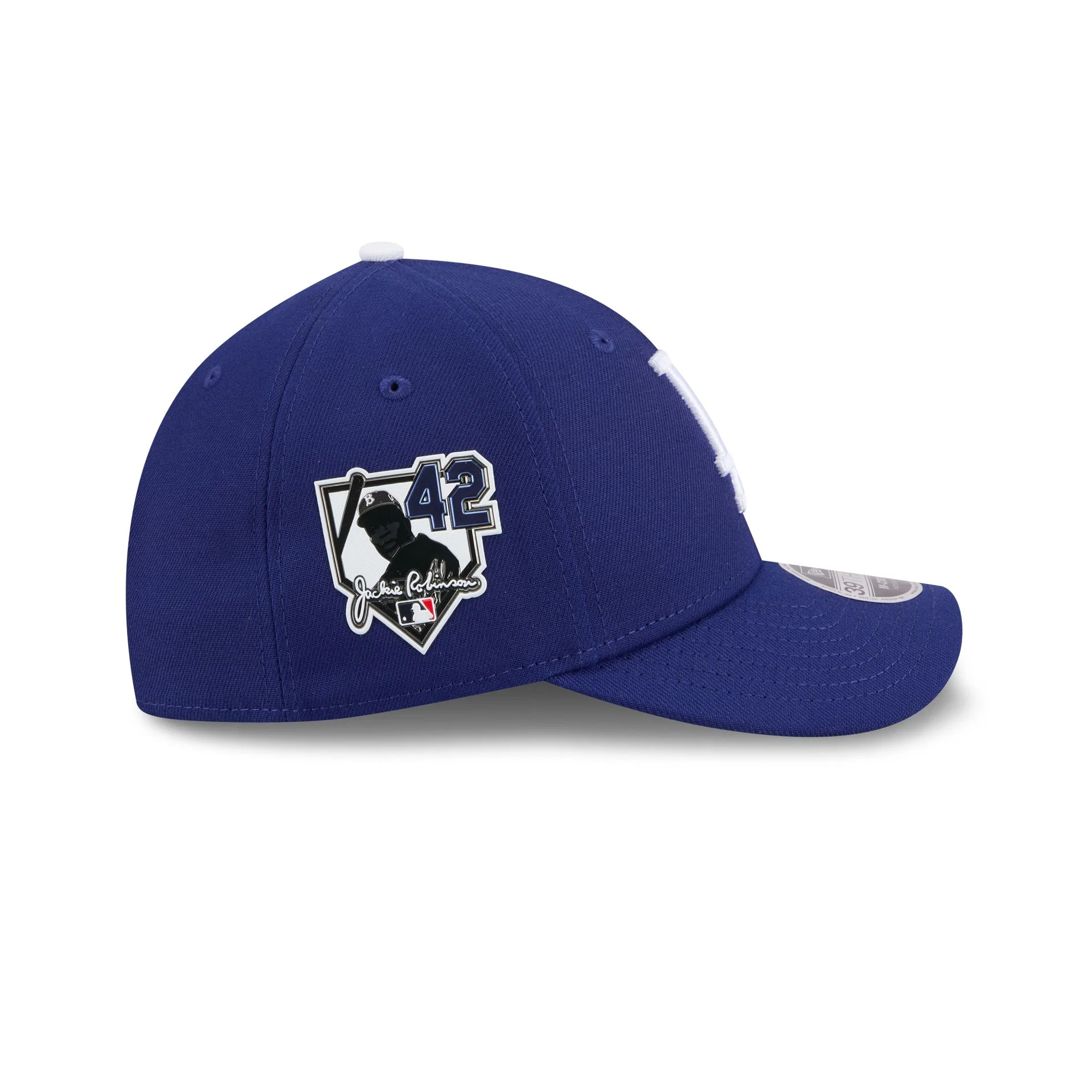 Los Angeles Dodgers Jackie Robinson Day 2026 39THIRTY M-Crown Stretch Fit Hat - Image 4