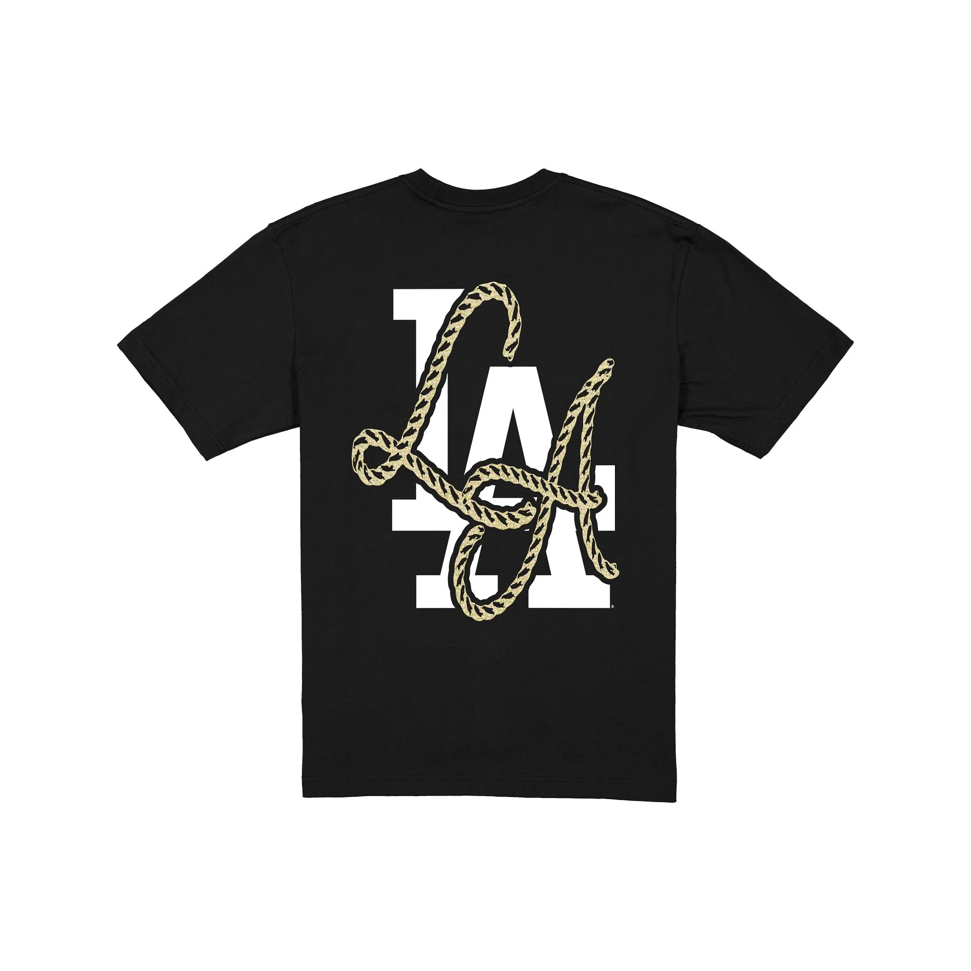 Los Angeles Dodgers Lasso Black T-Shirt - Image 2
