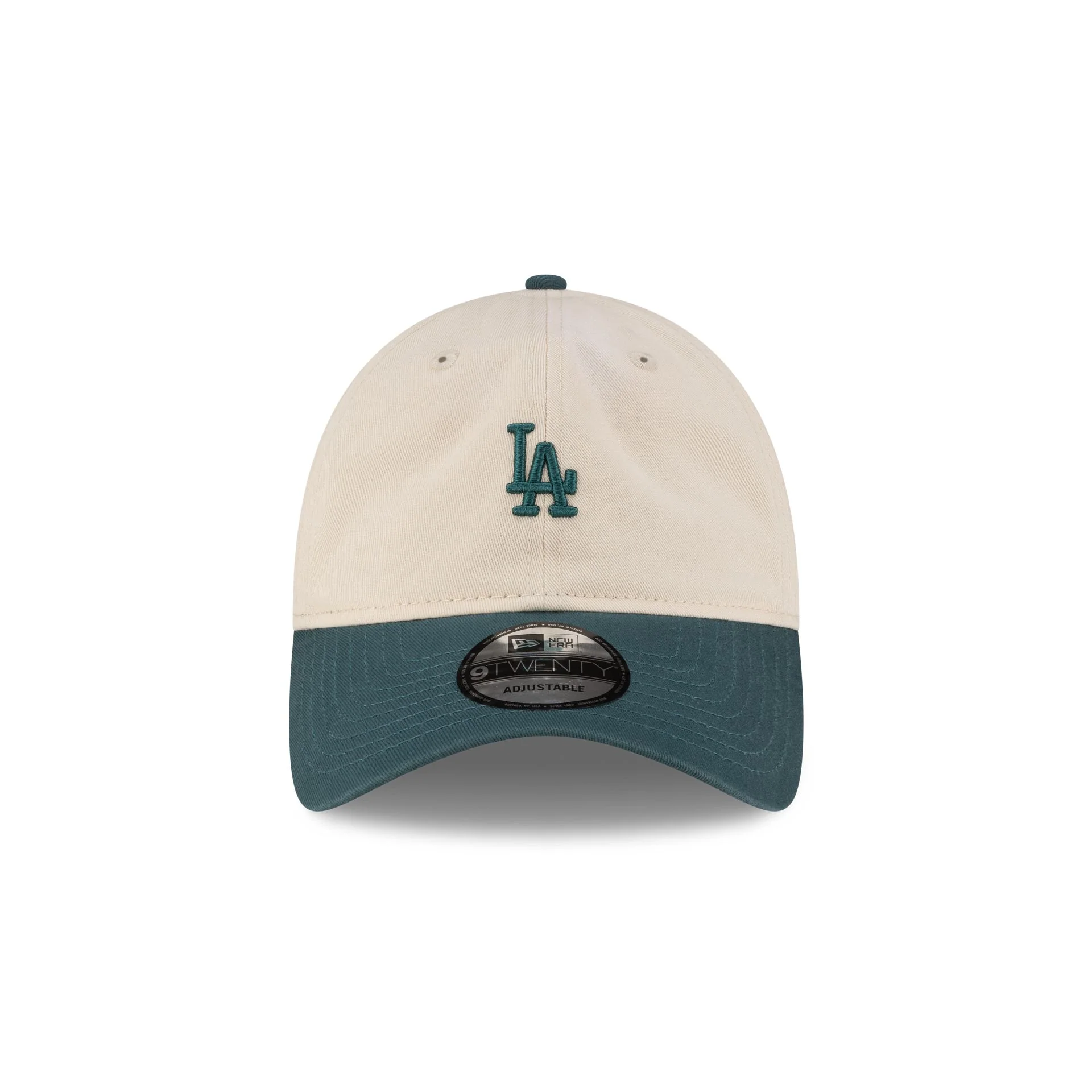 Los Angeles Dodgers Mini Logo Green 9TWENTY Adjustable Hat - Image 2