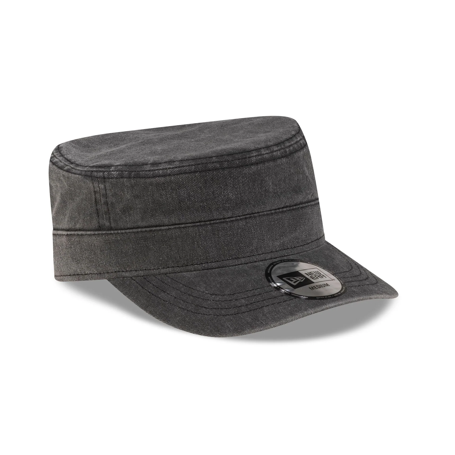 Los Angeles Dodgers Pigment Dye Black Military Cap - Image 3
