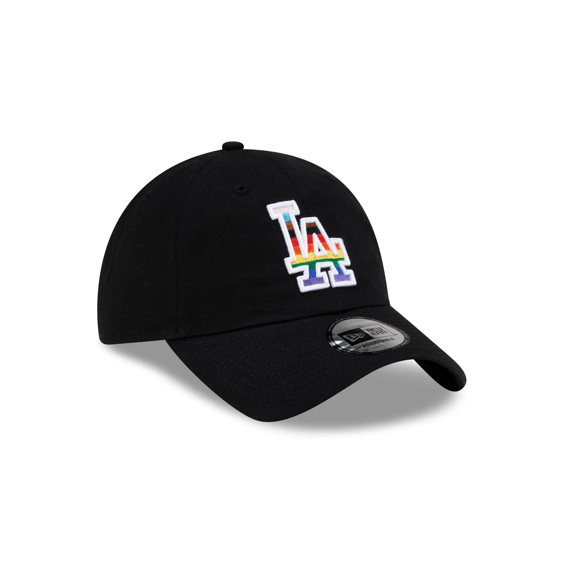 Los Angeles Dodgers Pride Casual Classic Adjustable Hat - Image 3