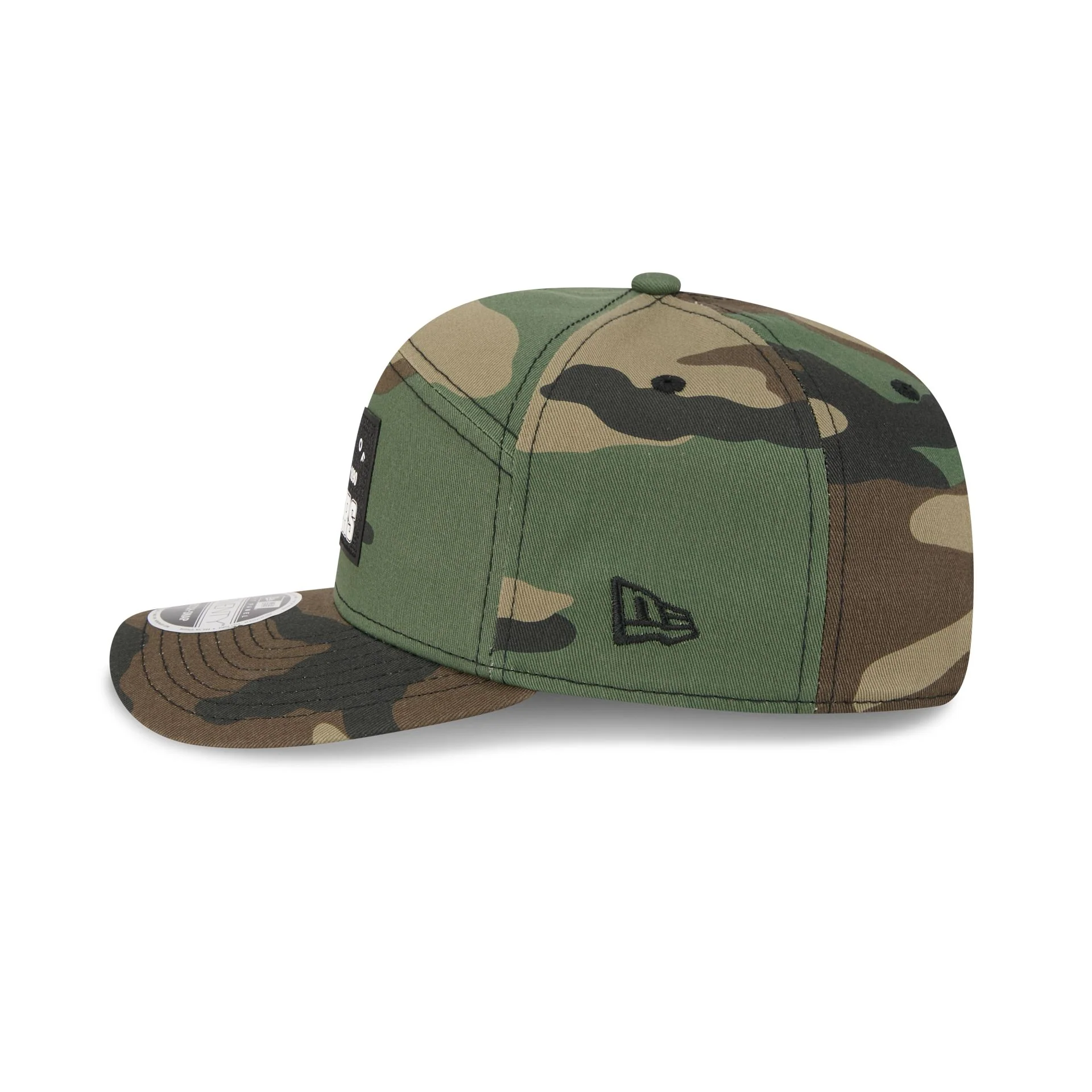 Los Angeles Dodgers Property of Patch Camo Split Panel 9SEVENTY Stretch-Snap Hat - Image 4
