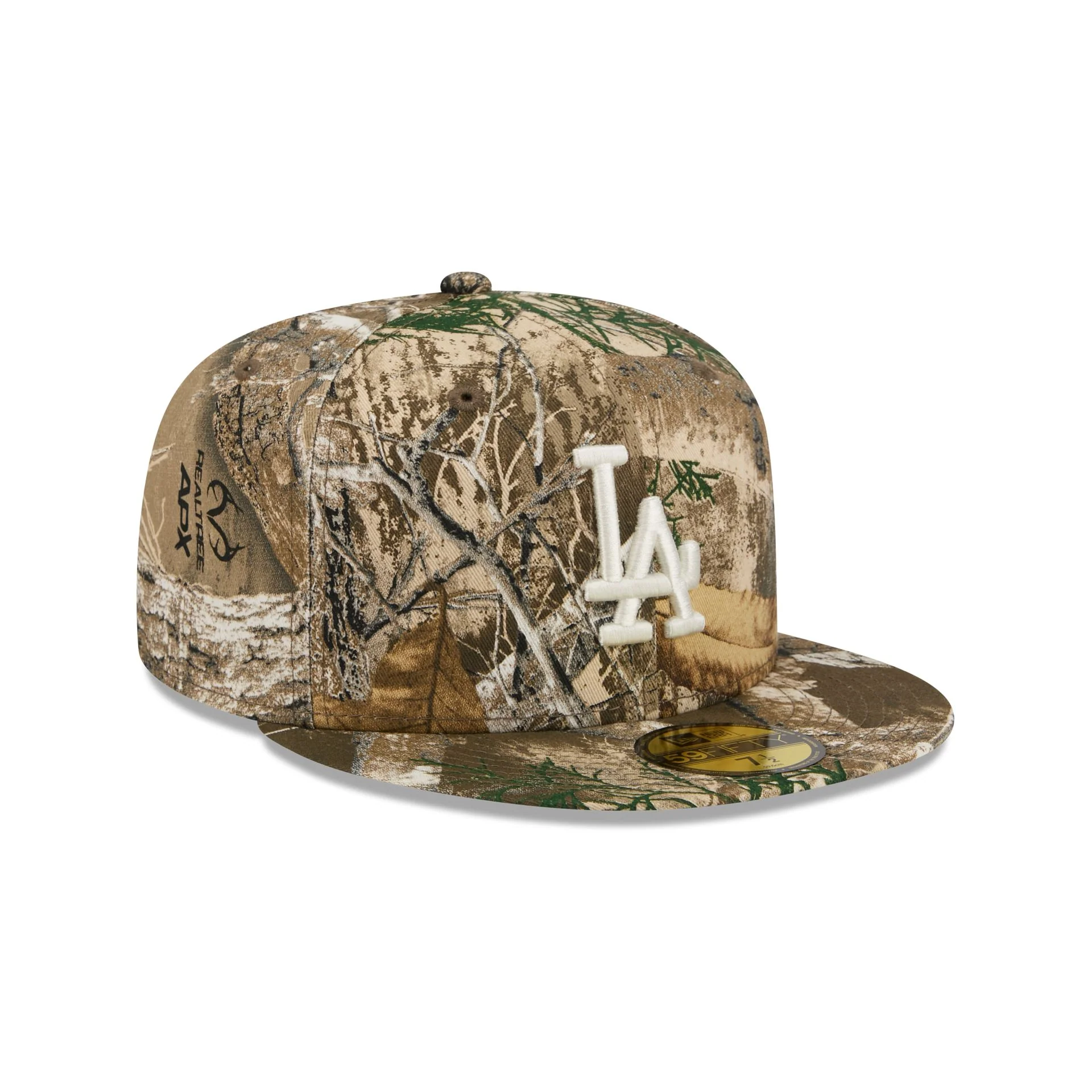 Los Angeles Dodgers Realtree Basic 59FIFTY Fitted Hat - Image 3